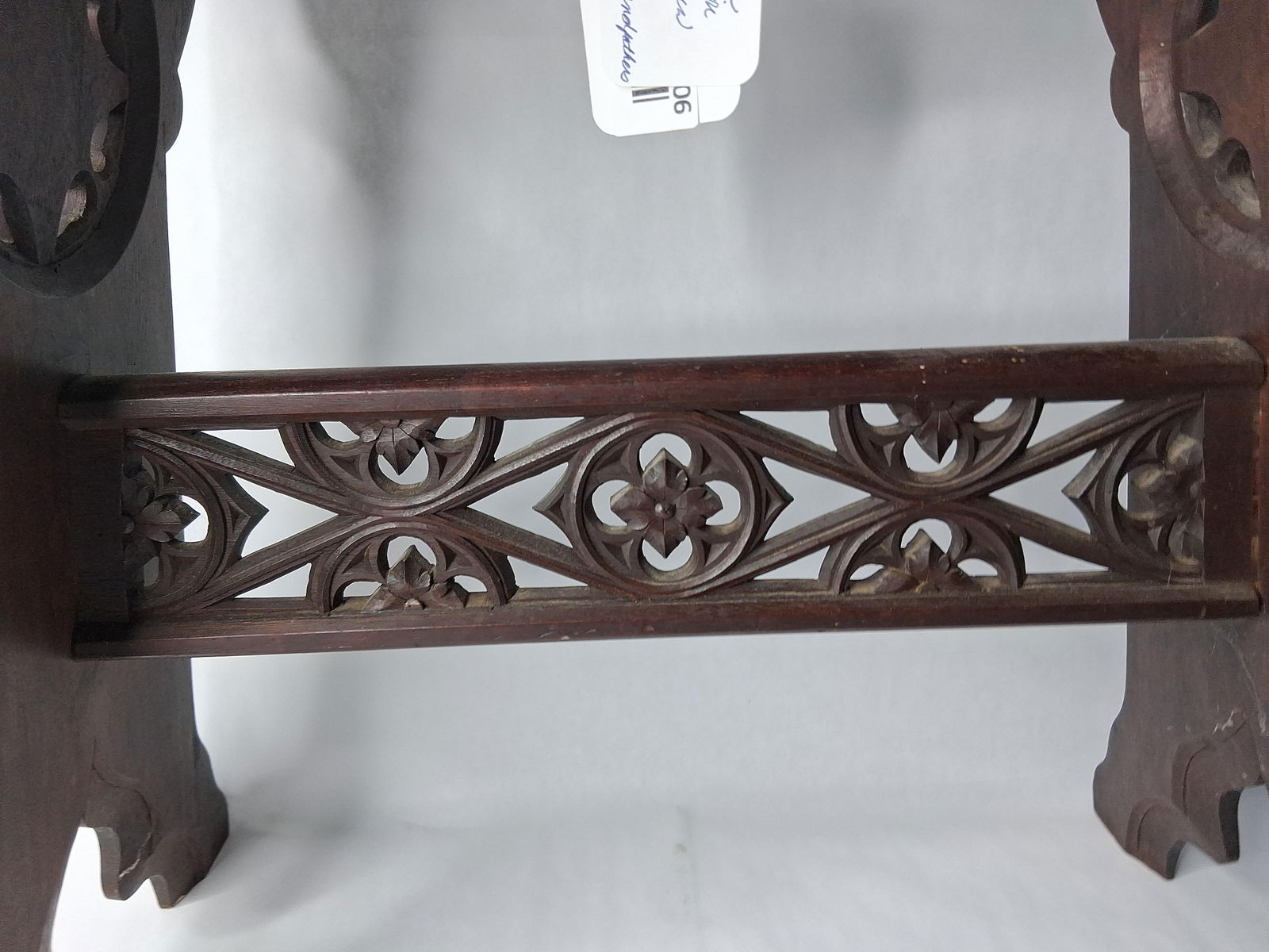 Tryon Toymakers walnut gothic- bench - 7
