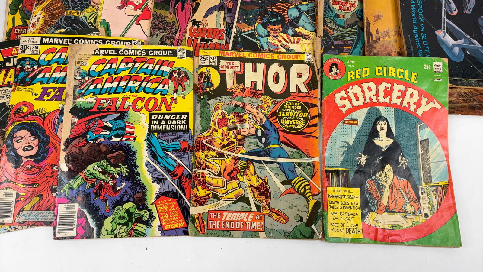 27 1970th Marvel comic books - 3