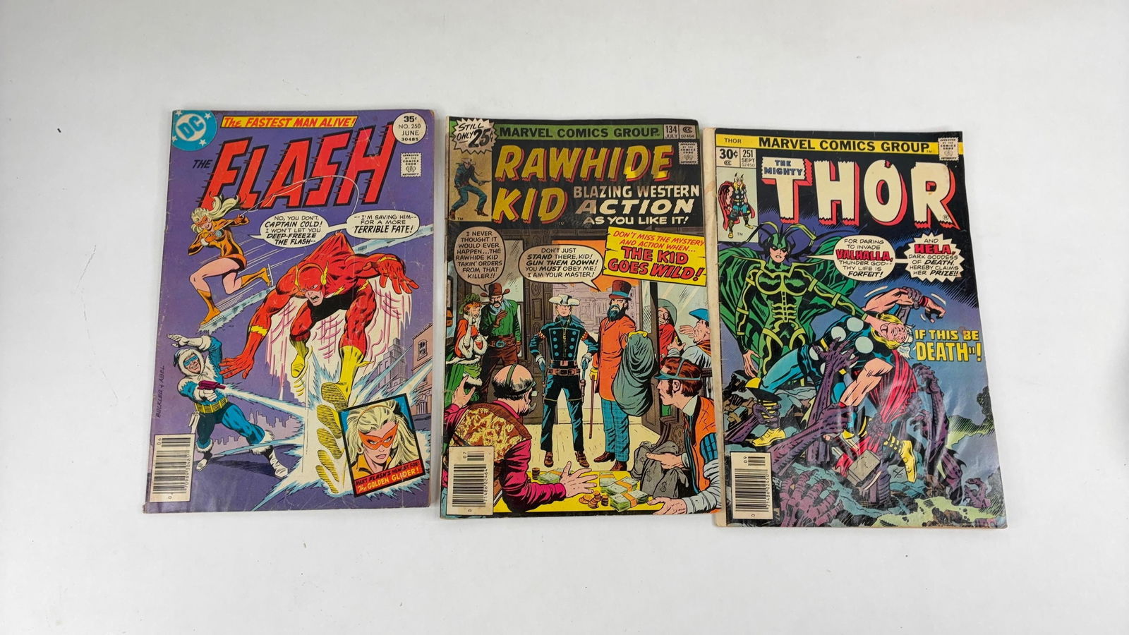 27 1970th Marvel comic books - 7