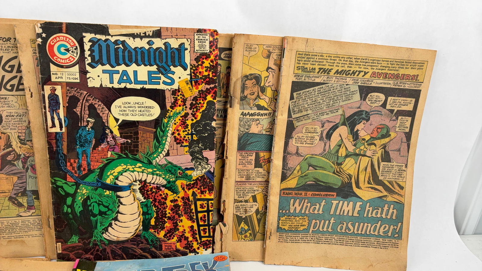 16 1970th Marvel comic books - 2