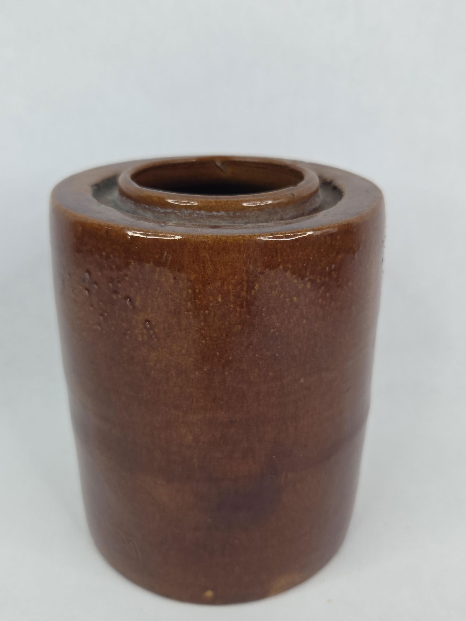 3 Stoneware canning crocks - 5