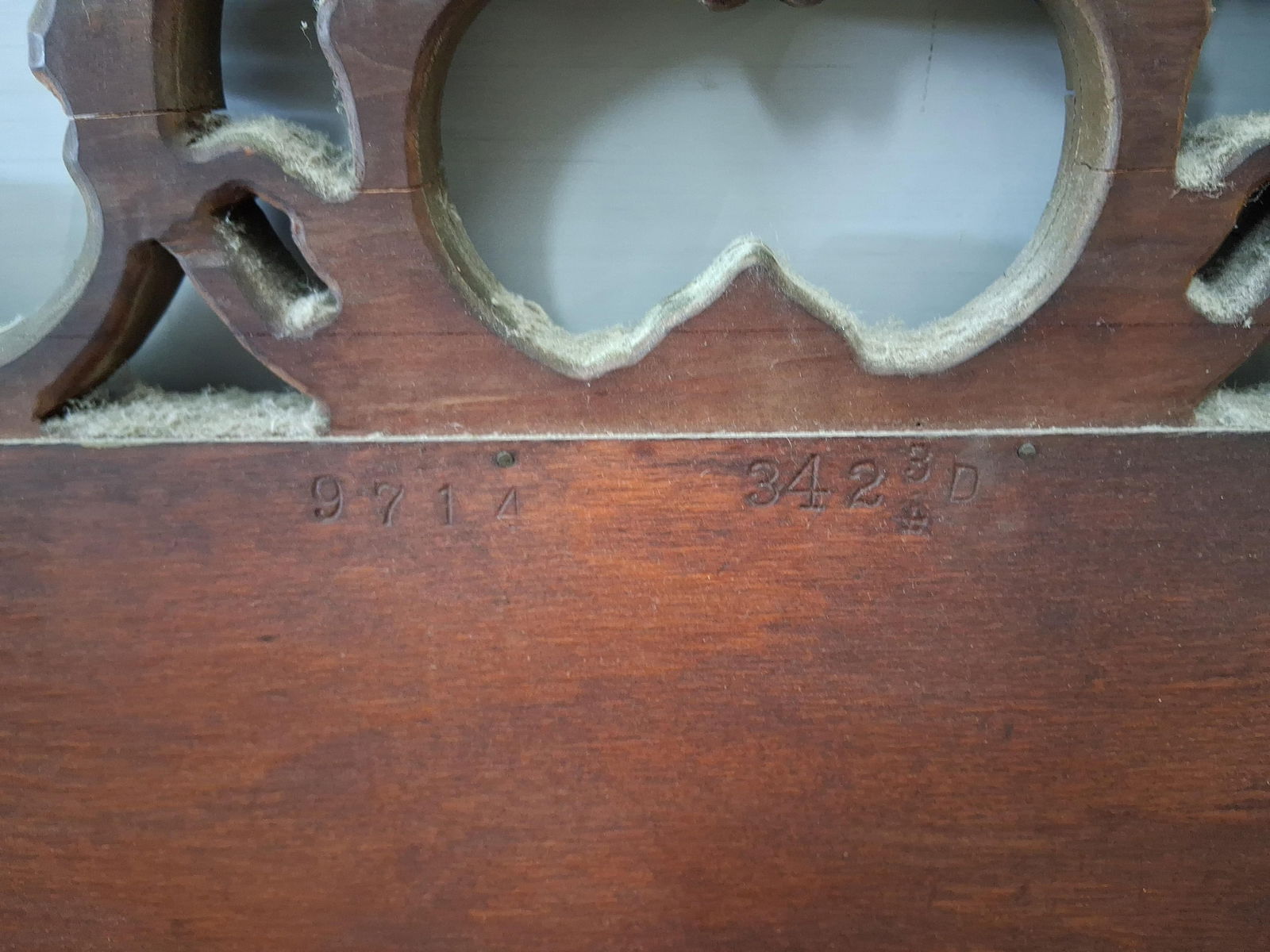 Impressive large Louis XV style wall mirror - 11