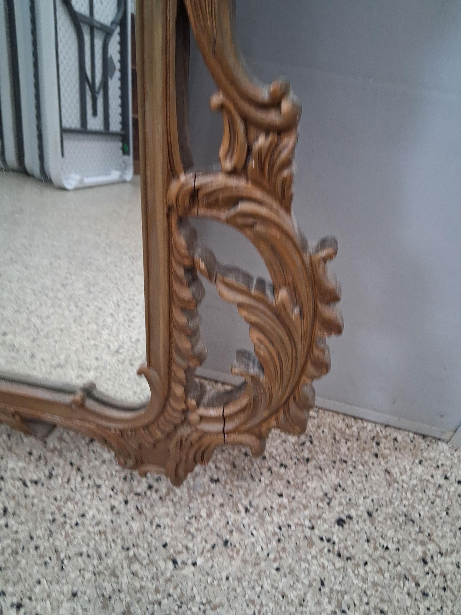 Impressive large Louis XV style wall mirror - 3