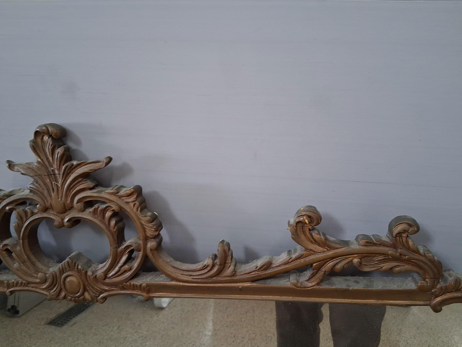 Impressive large Louis XV style wall mirror - 6