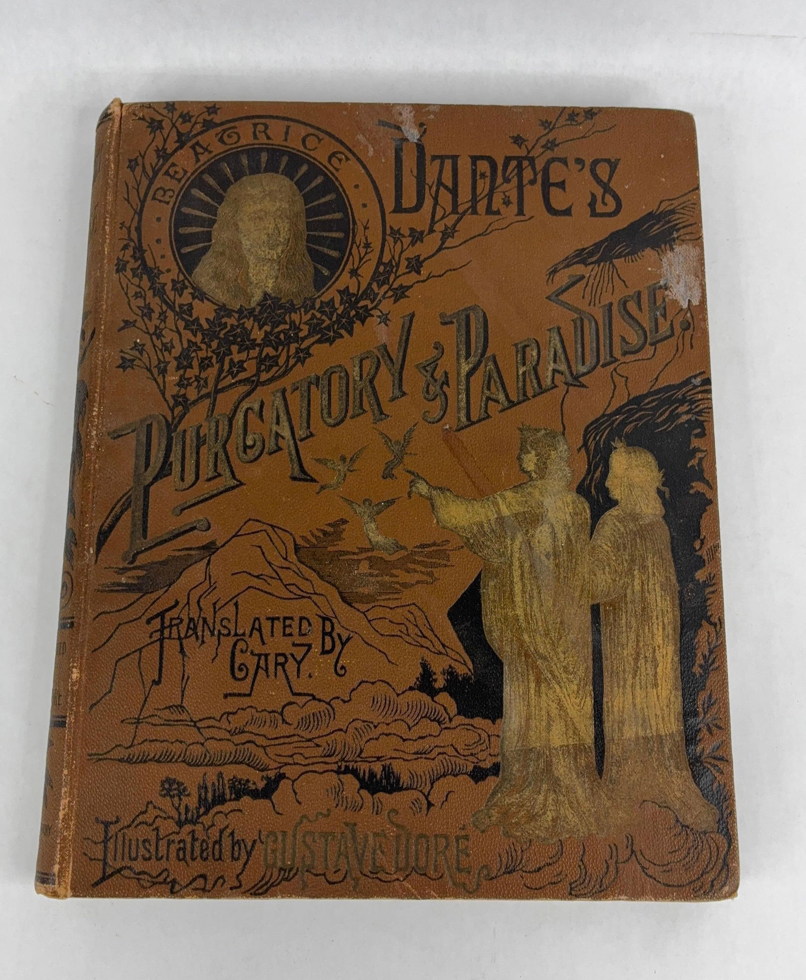 Dantes Purgatory Paradise Gustave Dore Illustrated book: 10x12