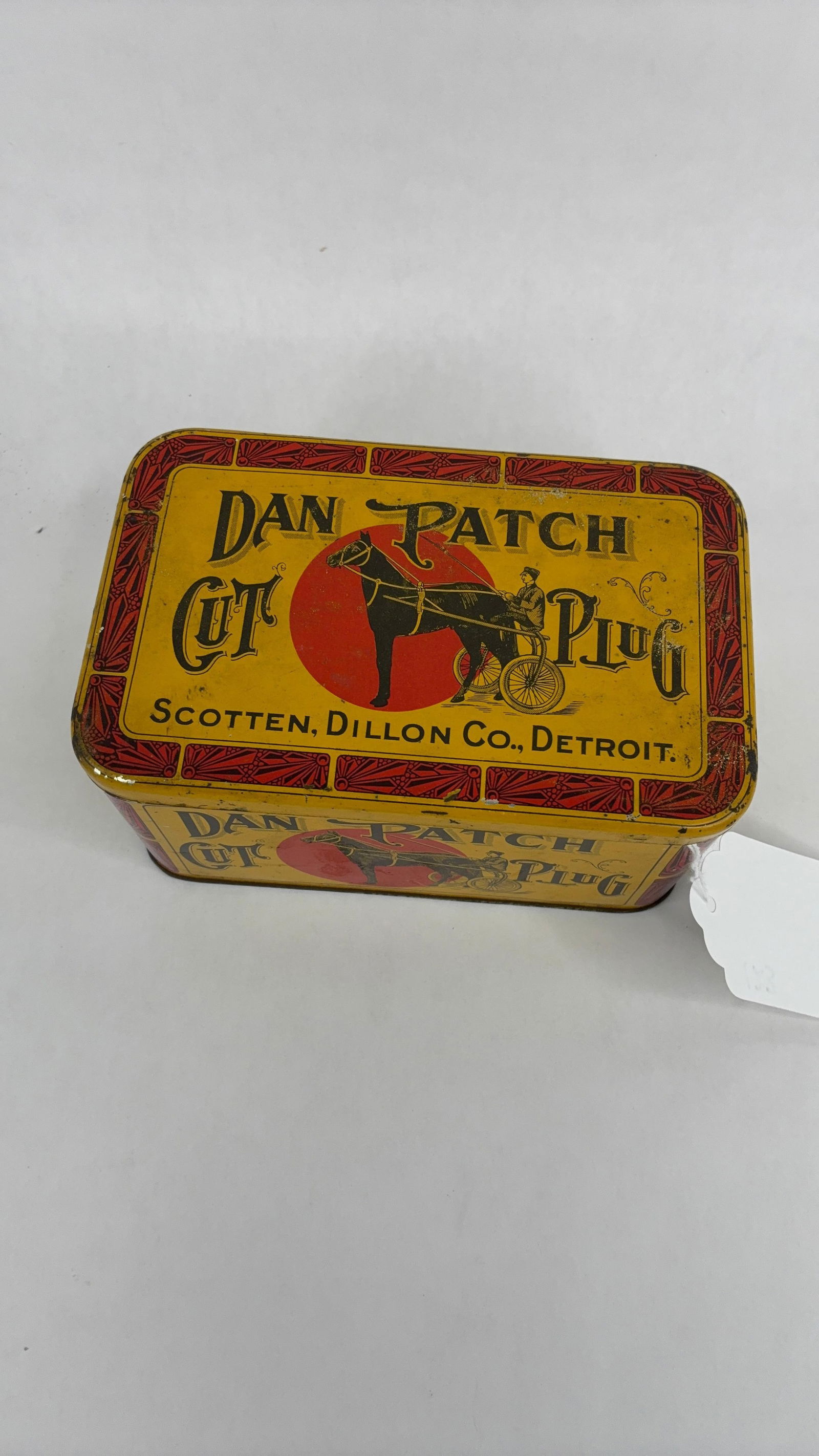 Dan Patch Cut Plug Tobacco tin - 2