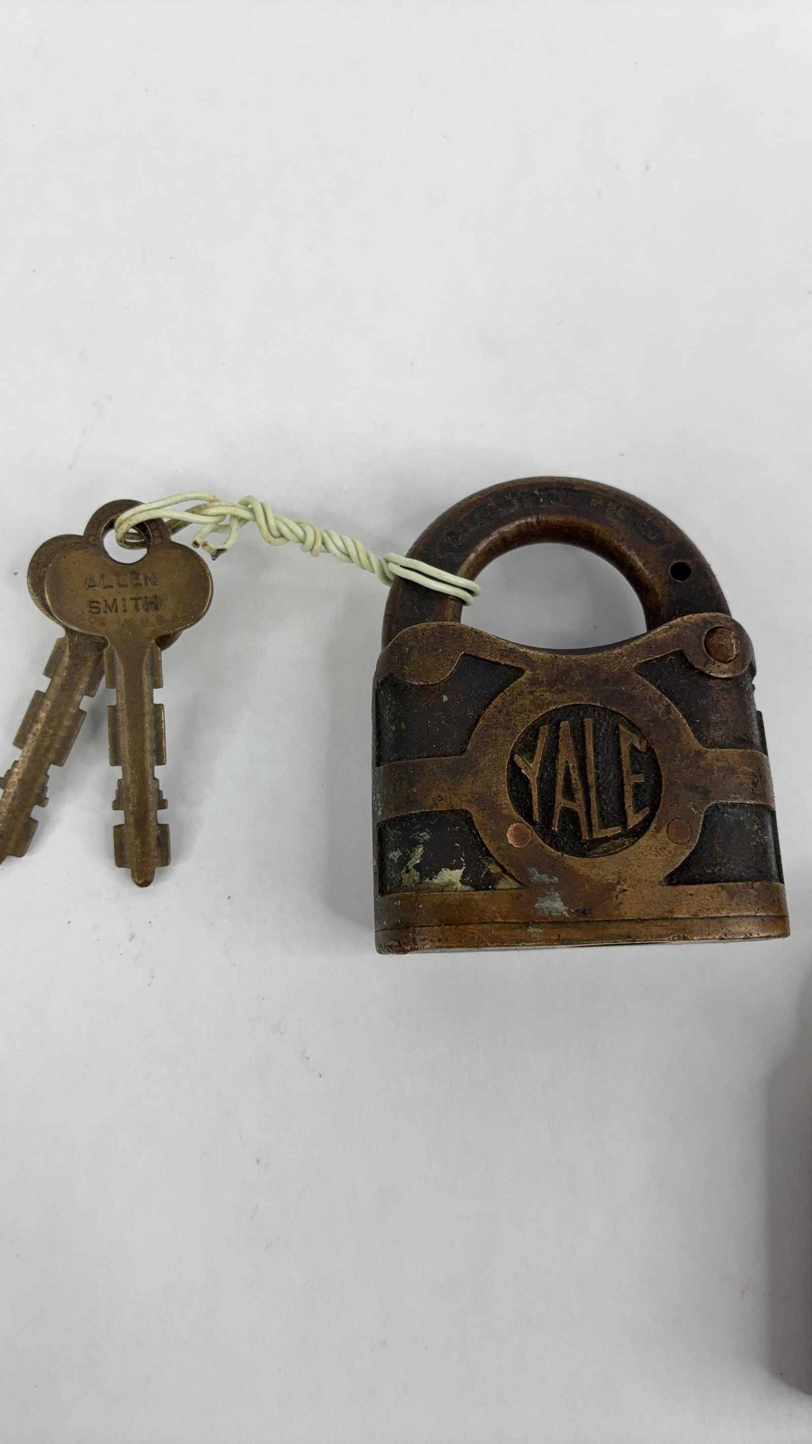 3 antique locks - 4