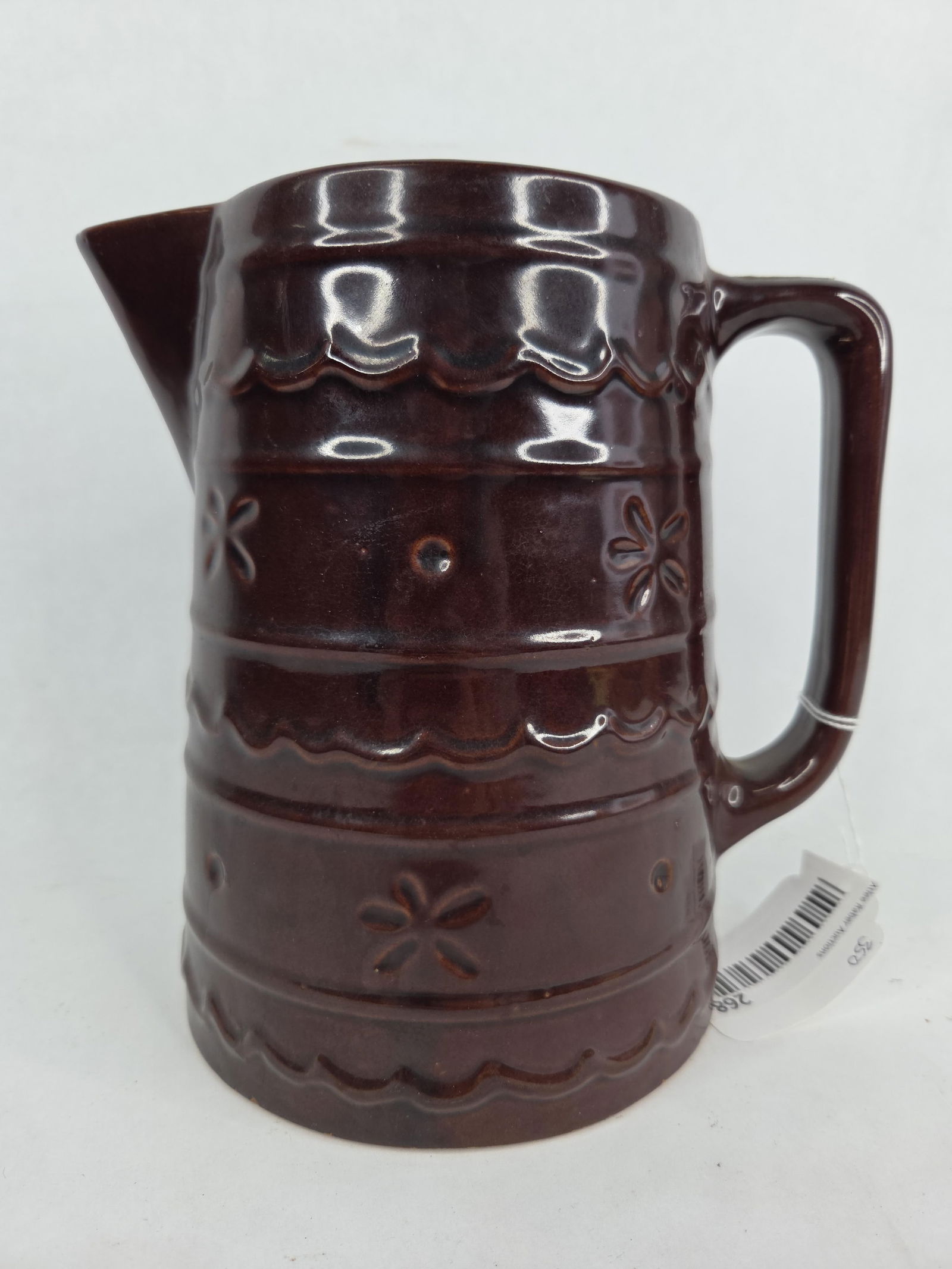 Marcrest Daisy and Dot Stoneware pitcher (1 of 4)