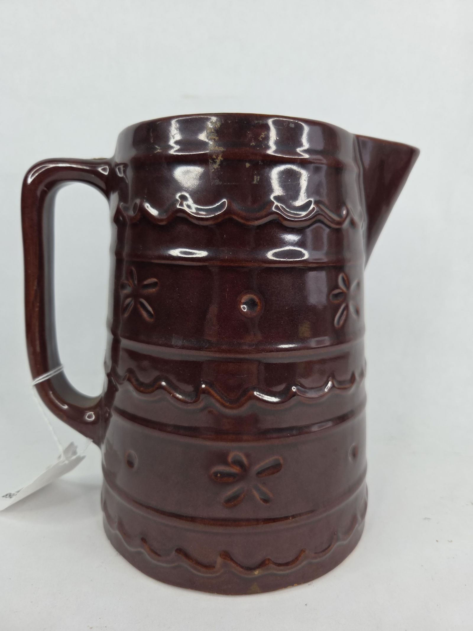 Marcrest Daisy and Dot Stoneware pitcher - 2