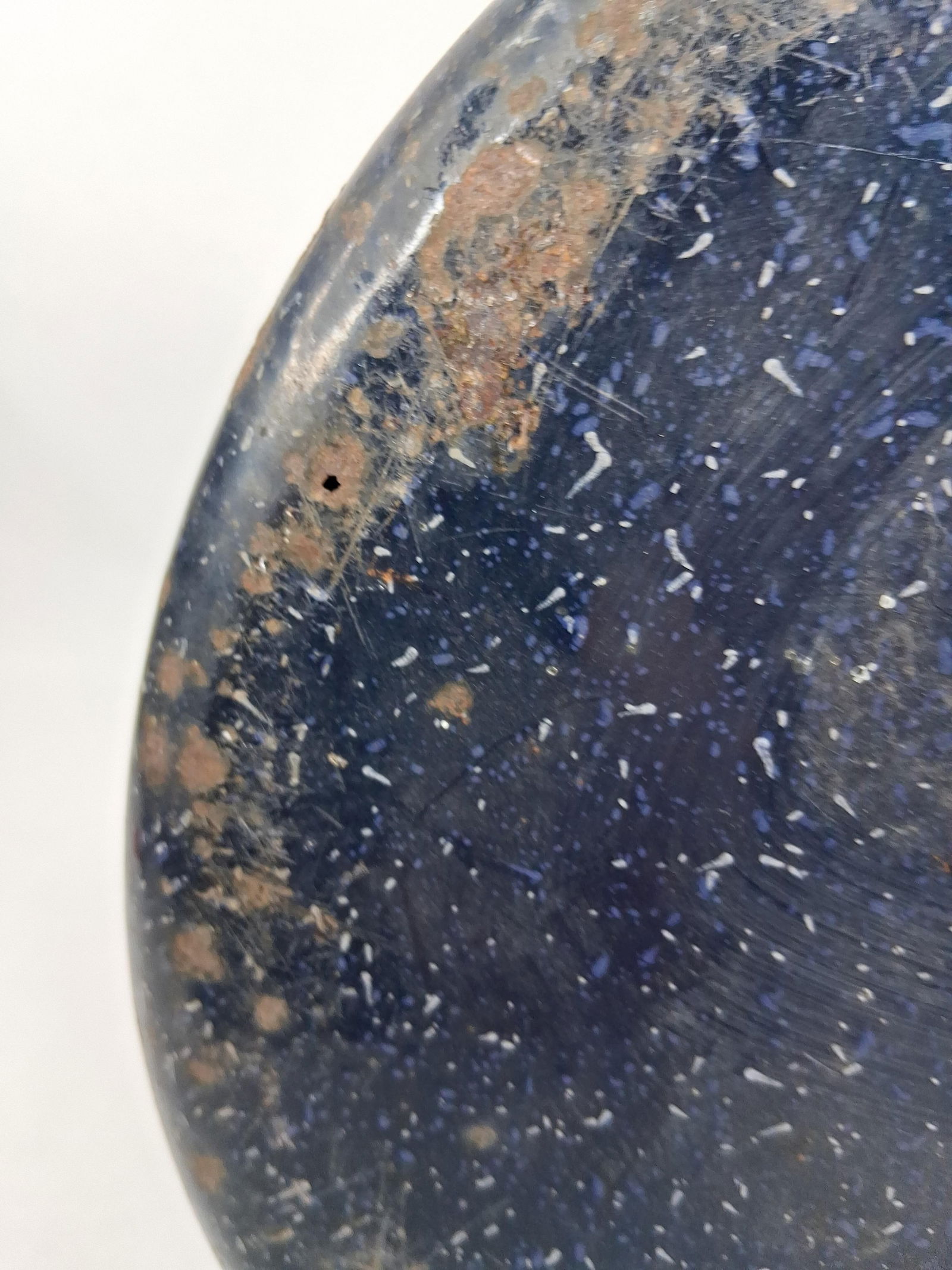 Large granite campfire coffee pot - 6