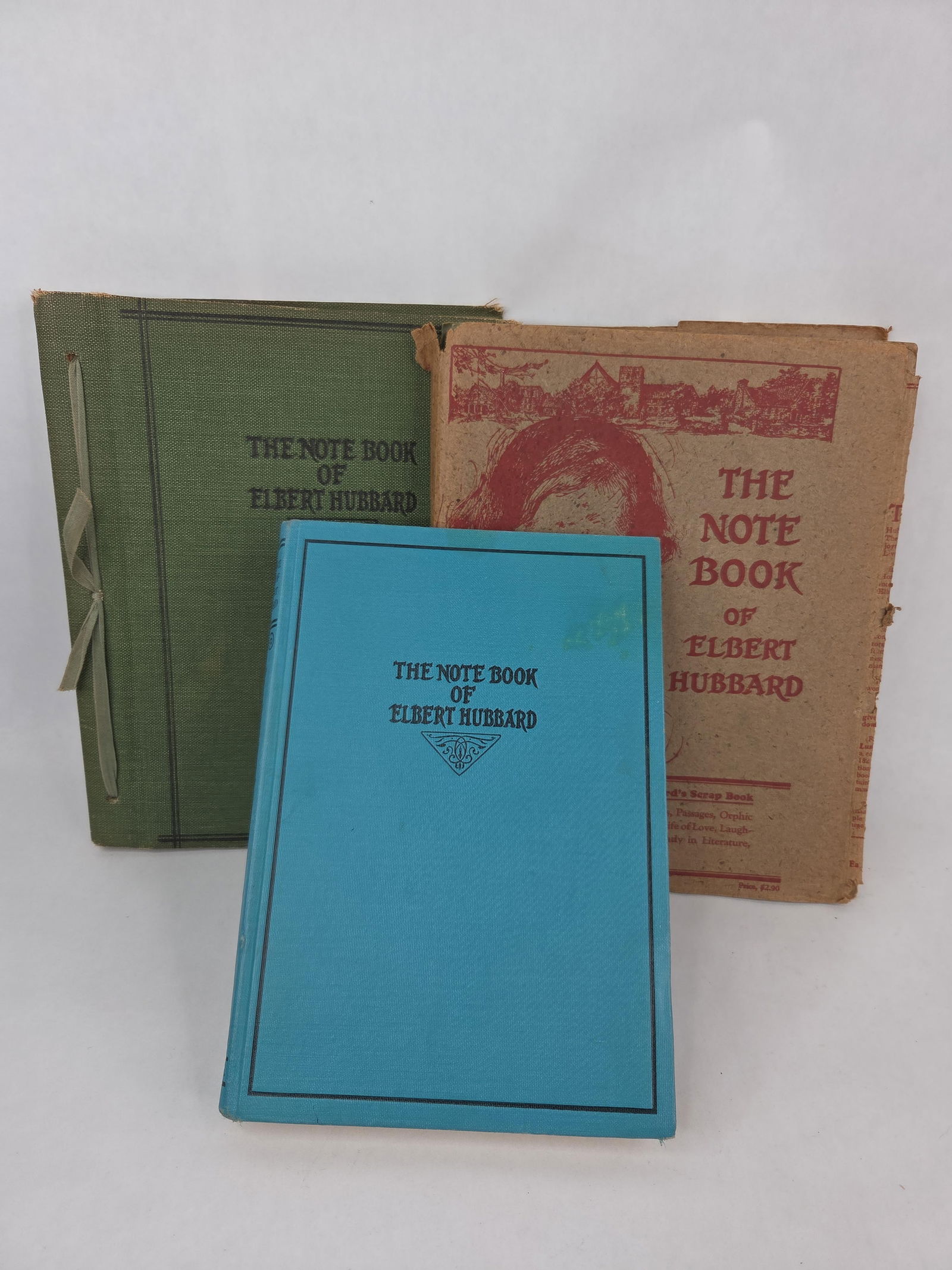 The Note Book of Elbert Hubbard: 3 books copyrighted 1927