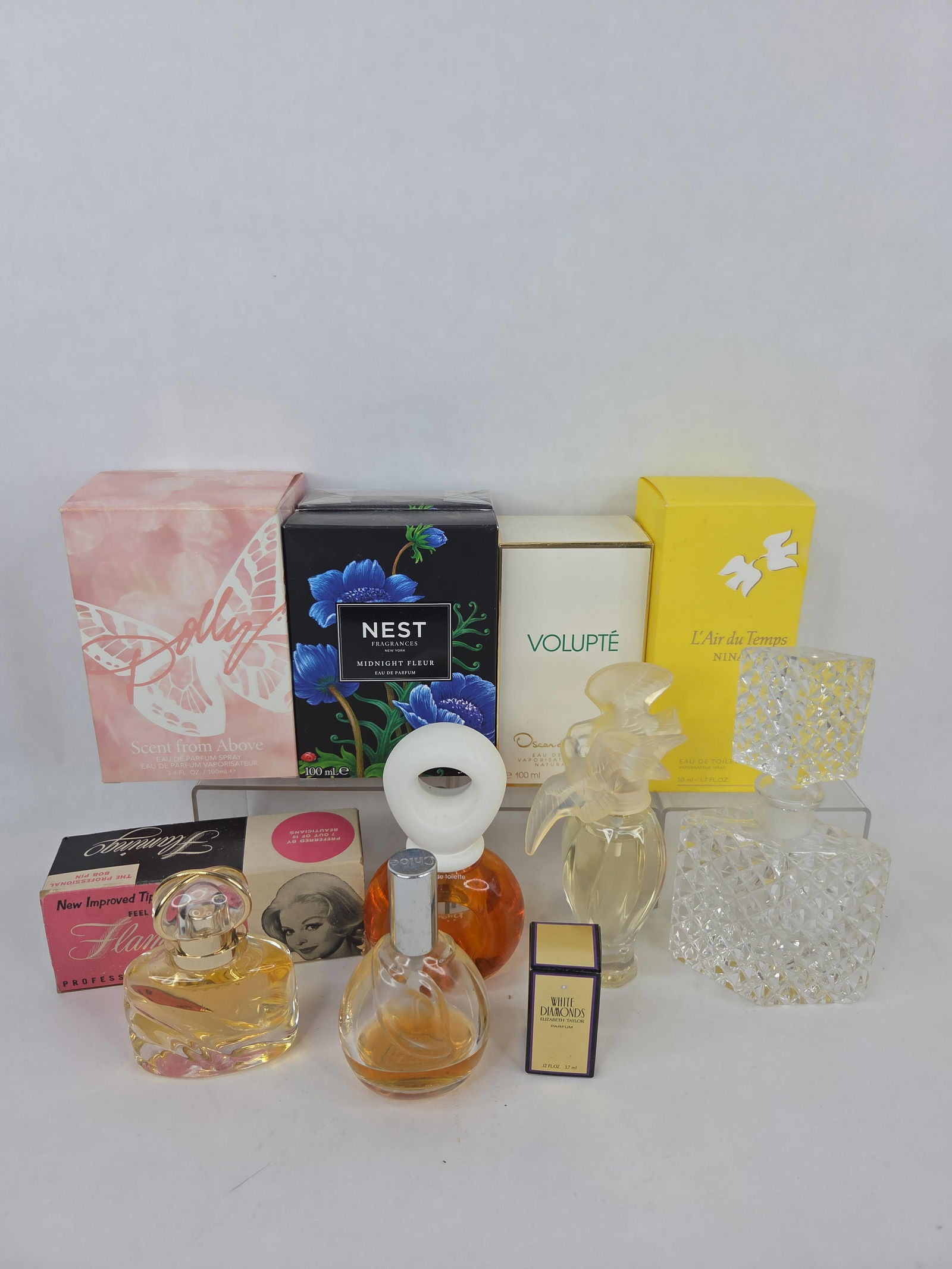 Vtg perfumes and bobby pins: Bijan women ,Nest fragrances, beautiful belle and other perfumes