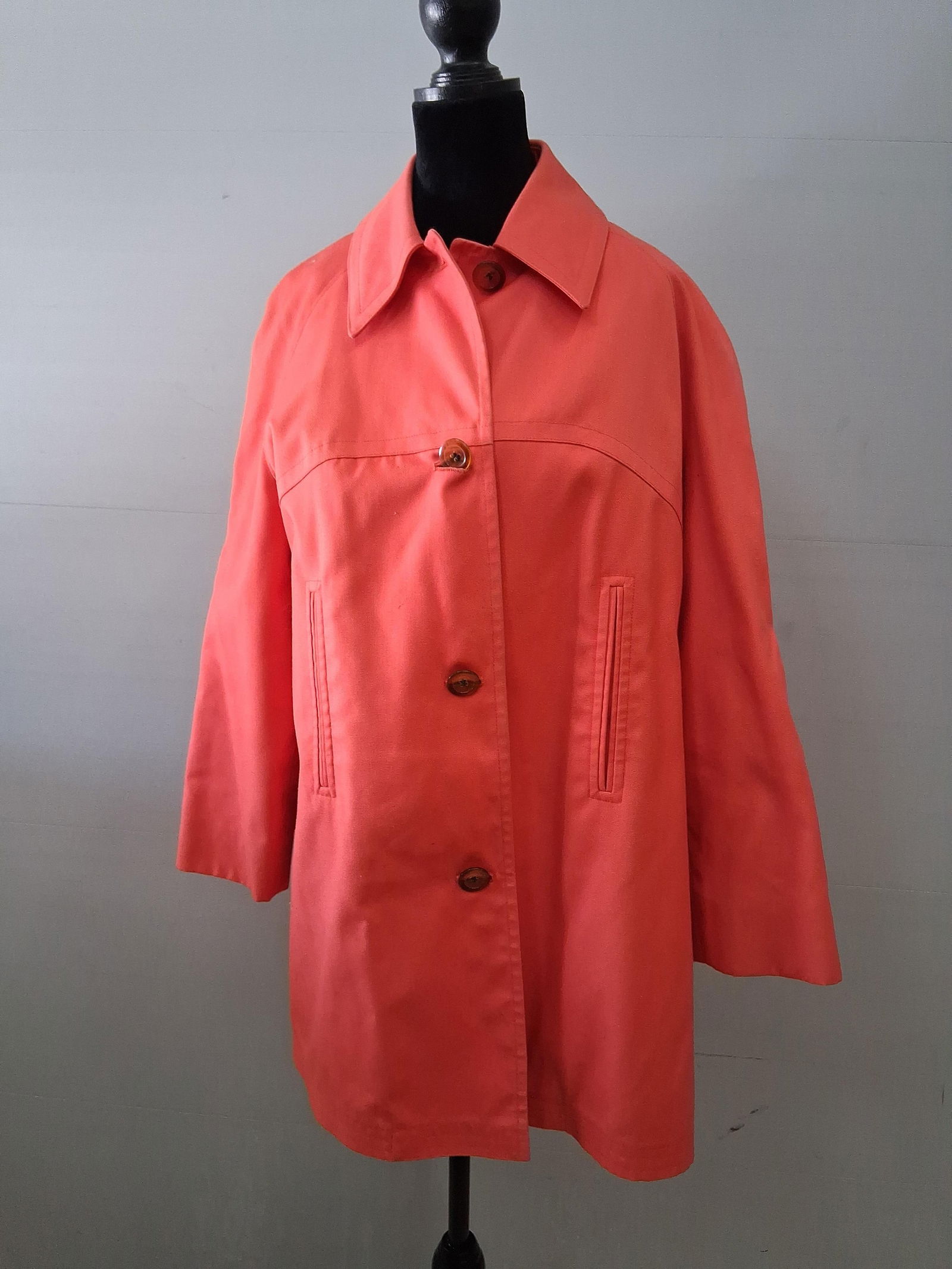 Vtg Orange Denim Misty Harbor jacket (1 of 5)