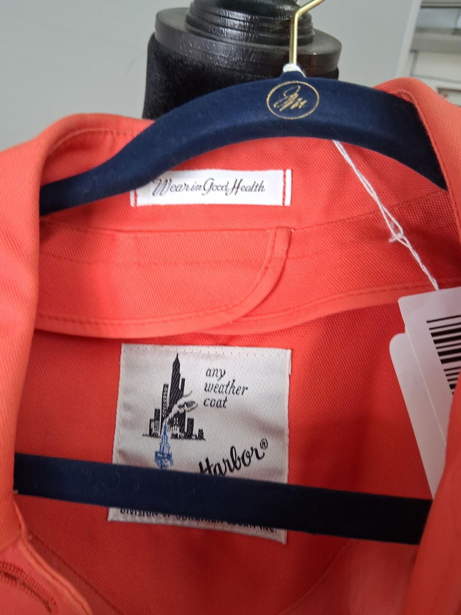 Vtg Orange Denim Misty Harbor jacket - 4