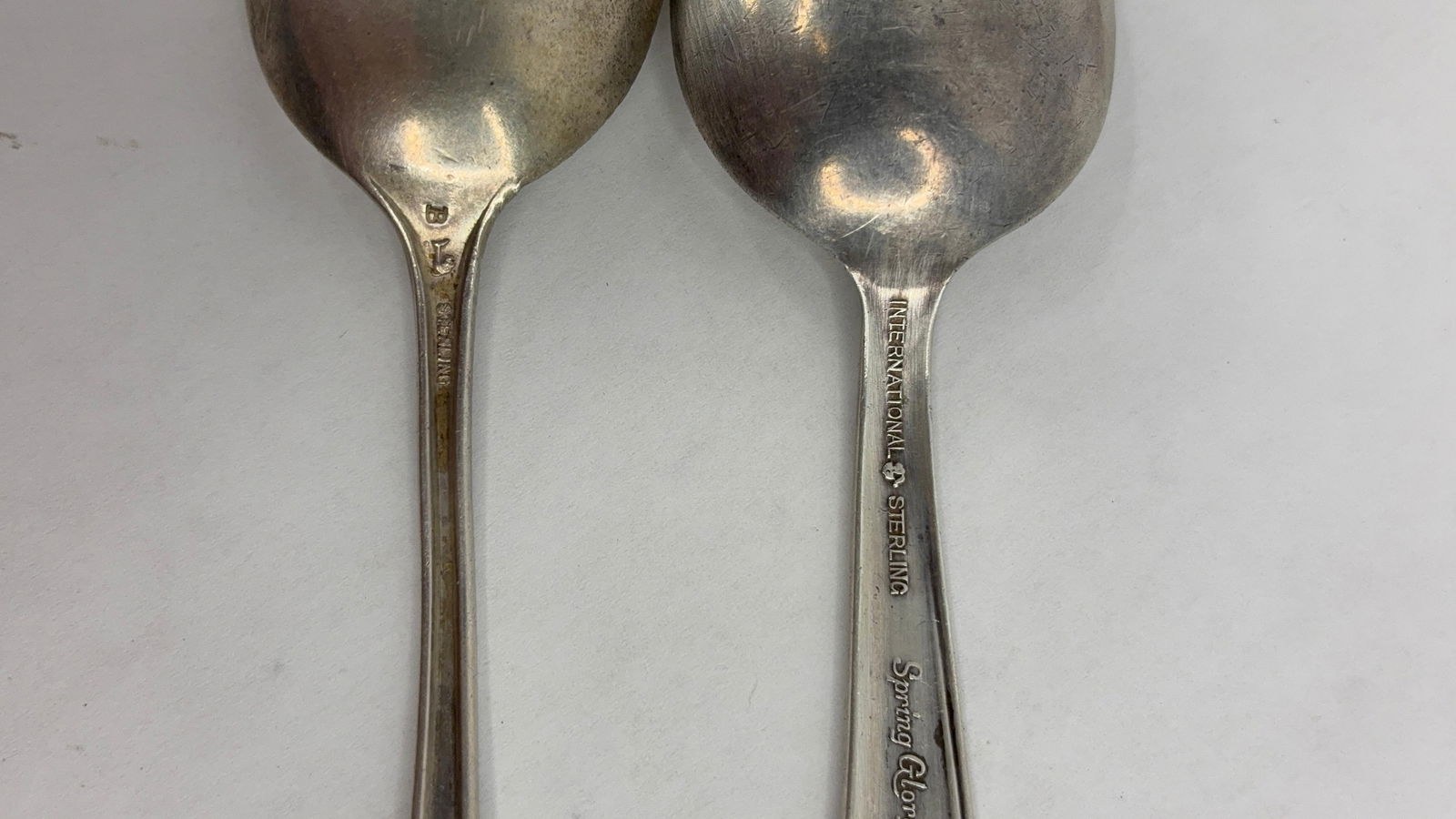 7 sterling silver spoons - 5