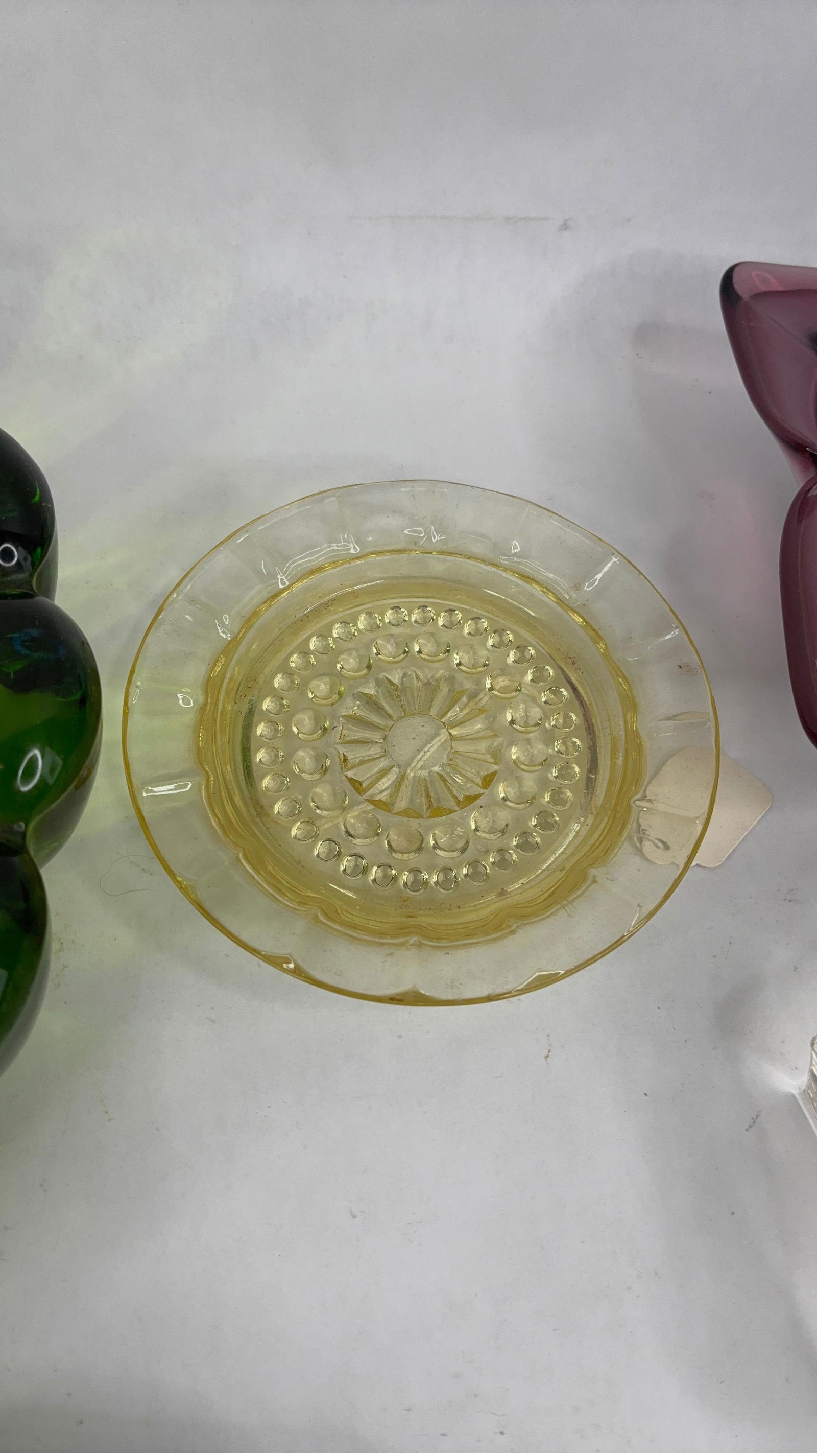 Mid Century glass ash trays - 6