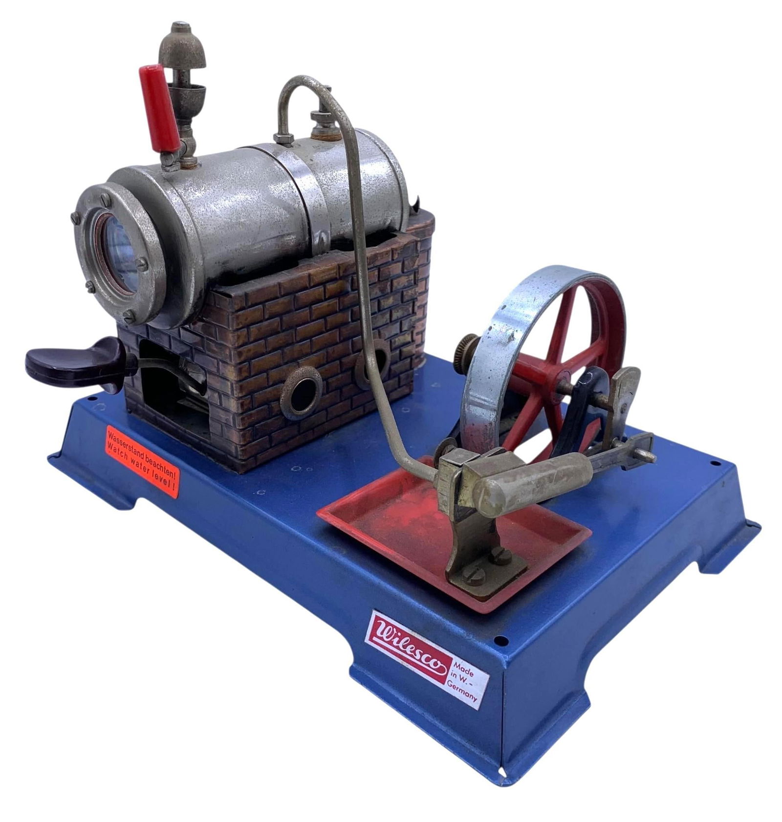 Vintage West Germany Wilesco D6 Miniature Steam Engine Model (1 of 8)