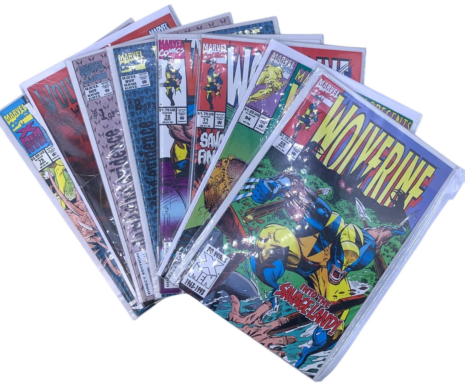 11 WOLVERINE Marvel Comics X-MEN Comic Books (1 of 9)