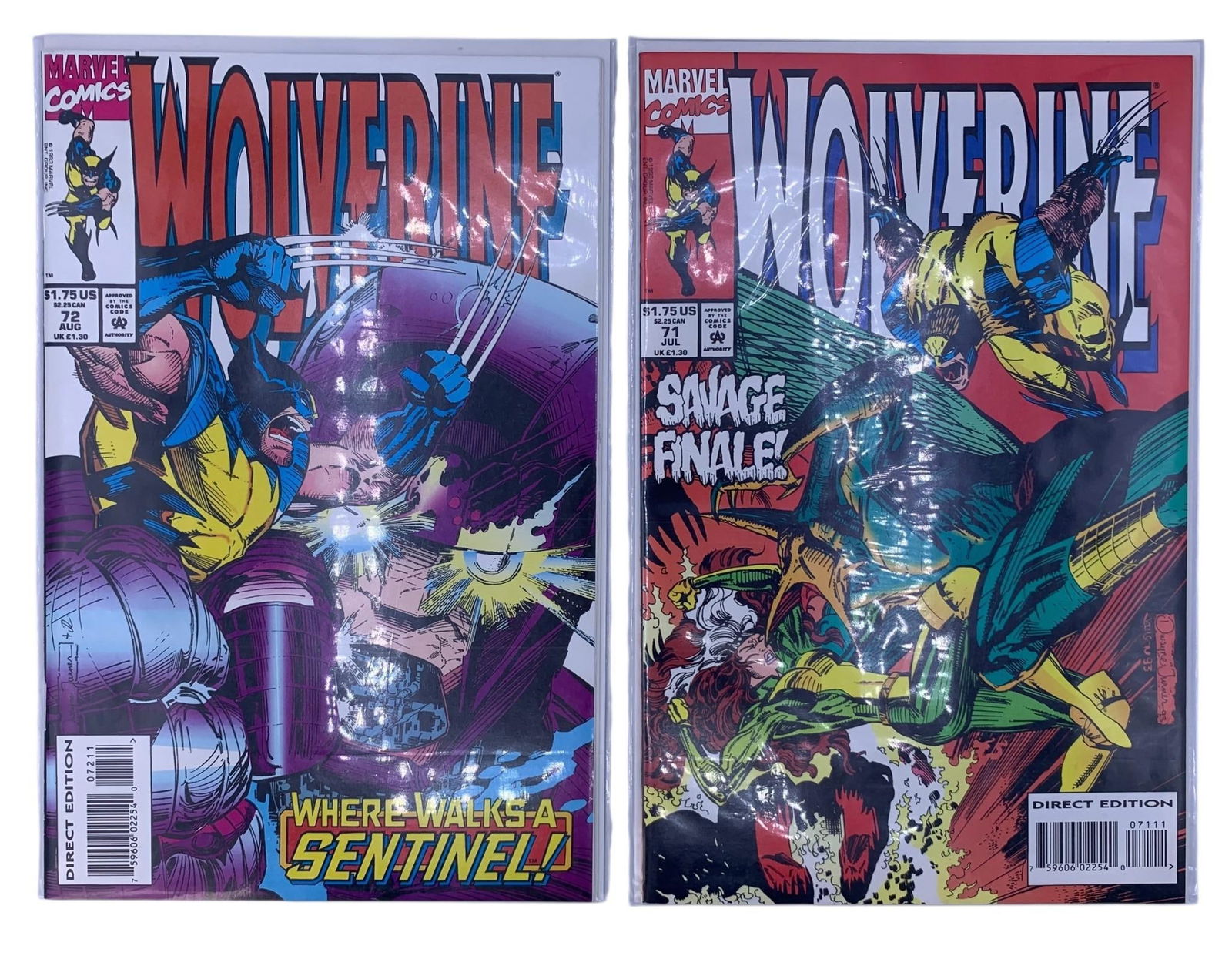 11 WOLVERINE Marvel Comics X-MEN Comic Books - 8