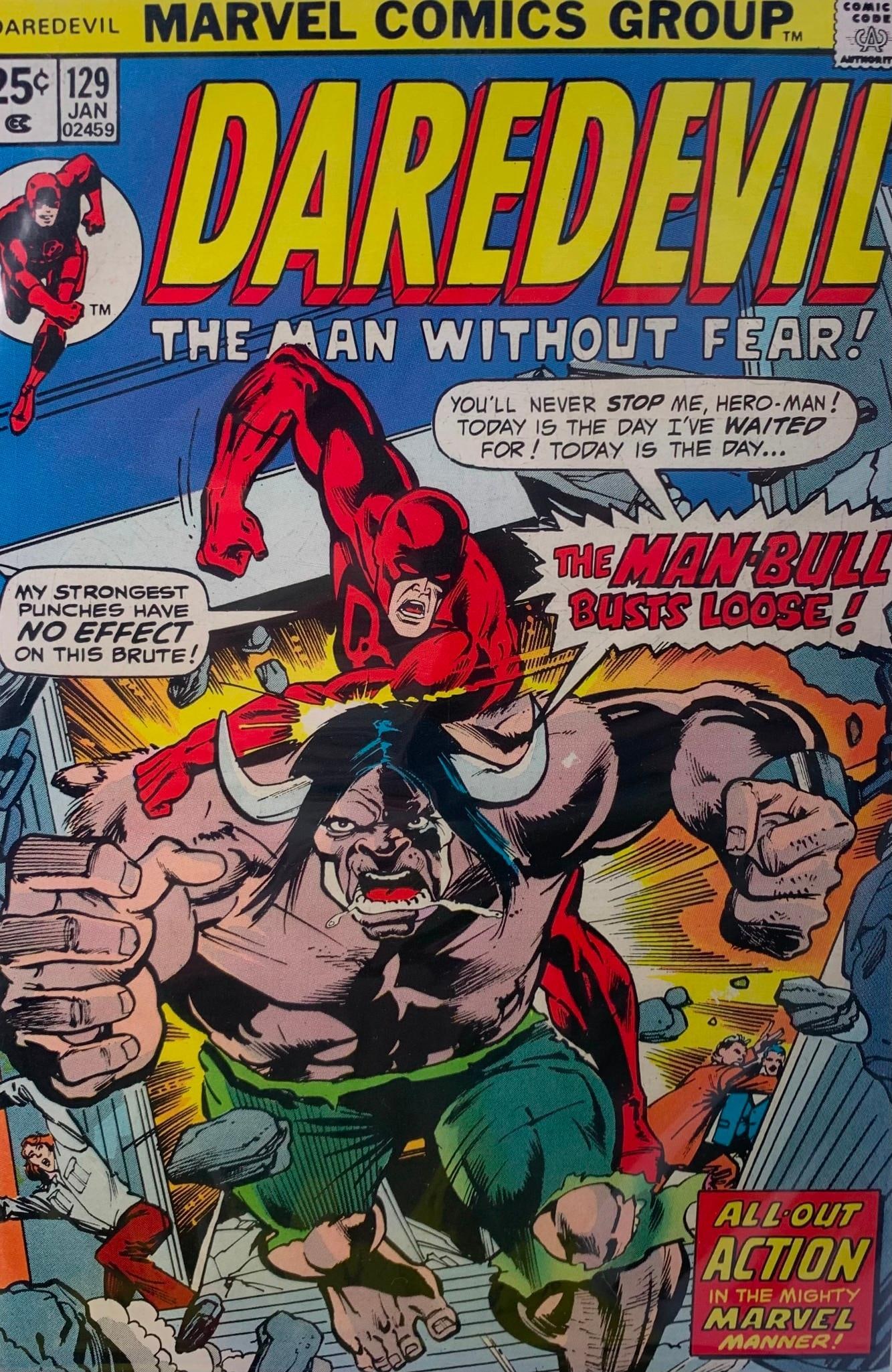 13 Vintage 25 cent to 2.25 DAREDEVIL Superhero Comic Books (1 of 10)