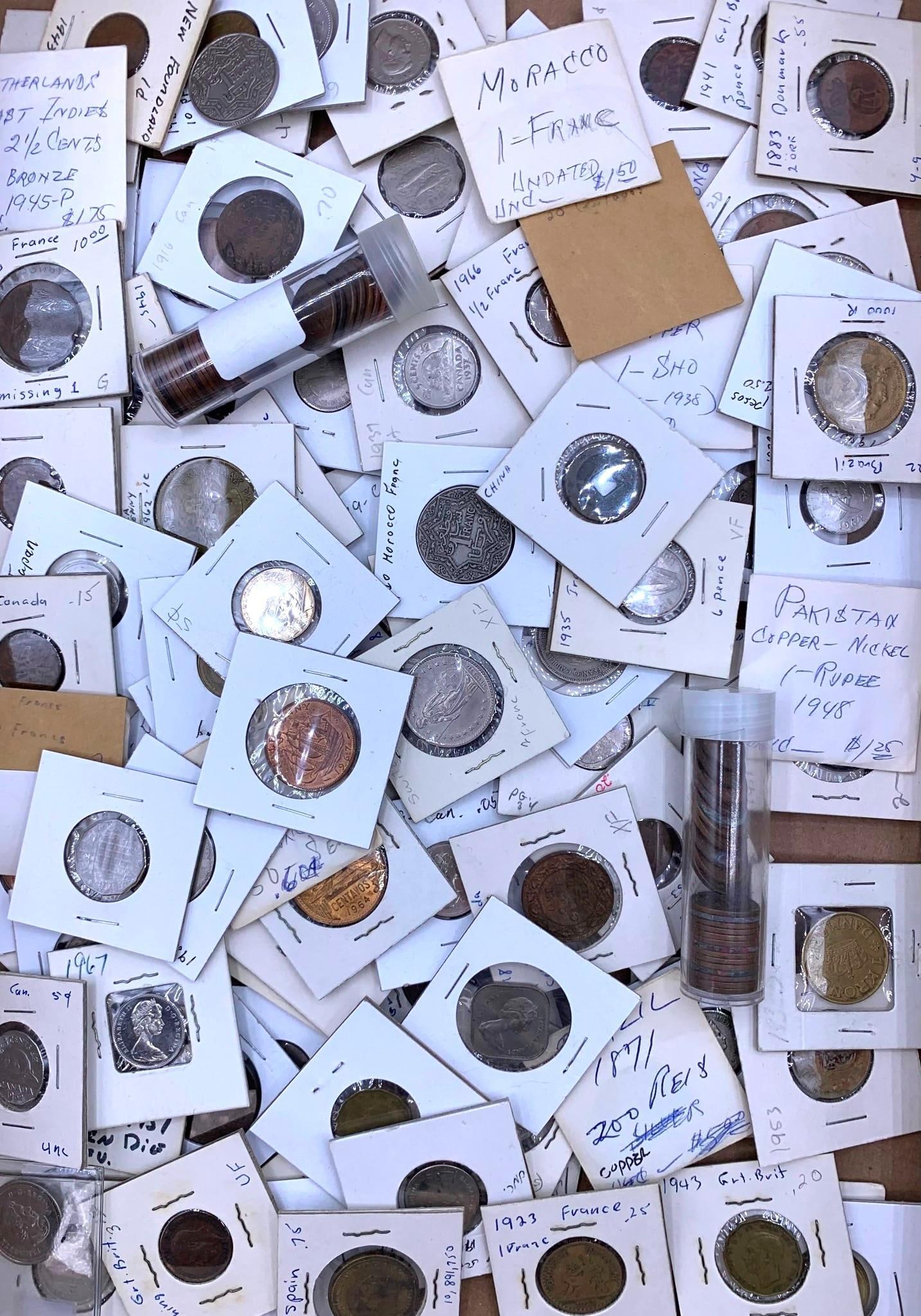 176 pc Antique to Vintage International Coin Collection (1 of 15)