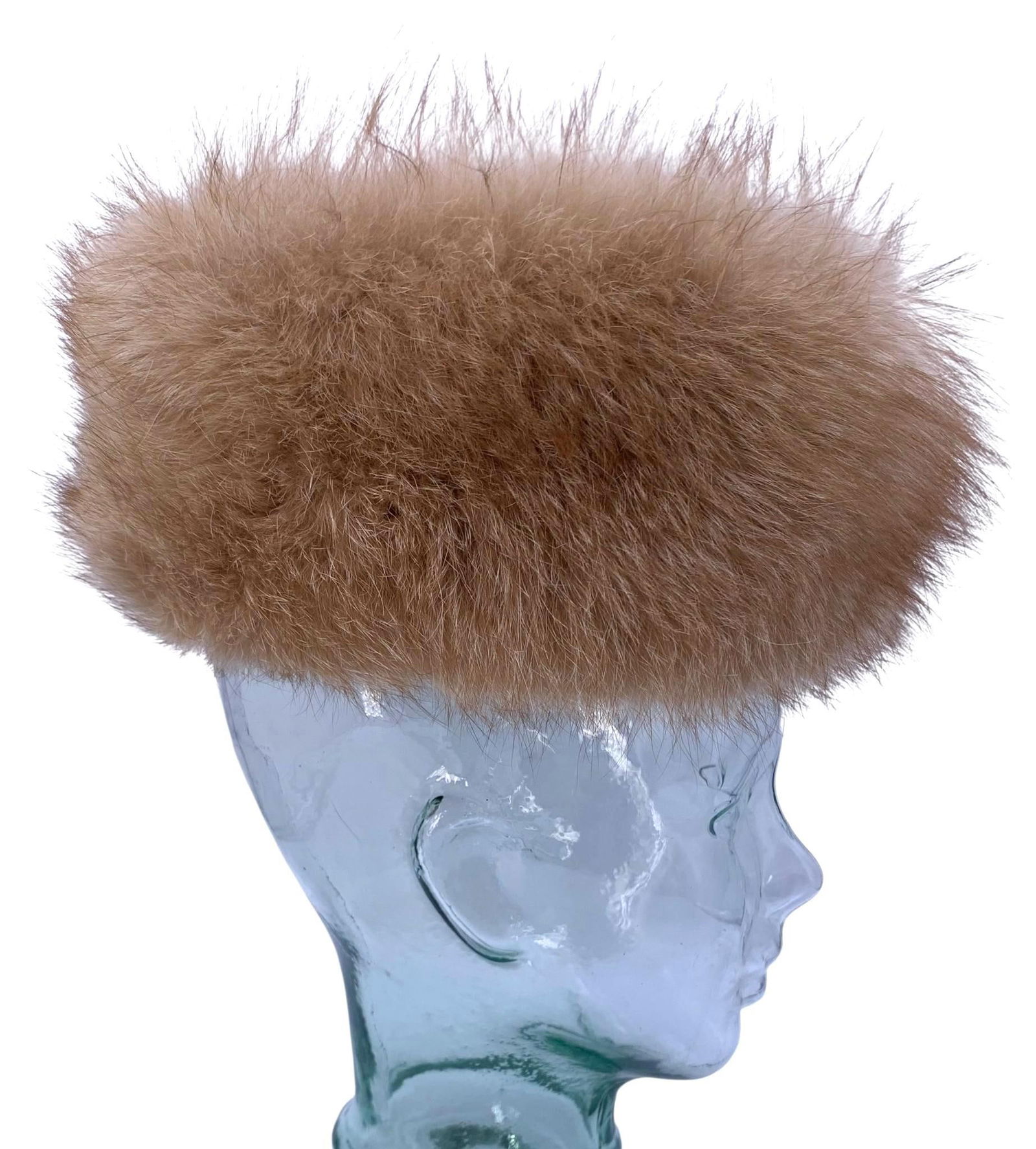 Luxurious Mid Century Designed by Lora Vintage Red Fox Fur Hat (1 of 10)
