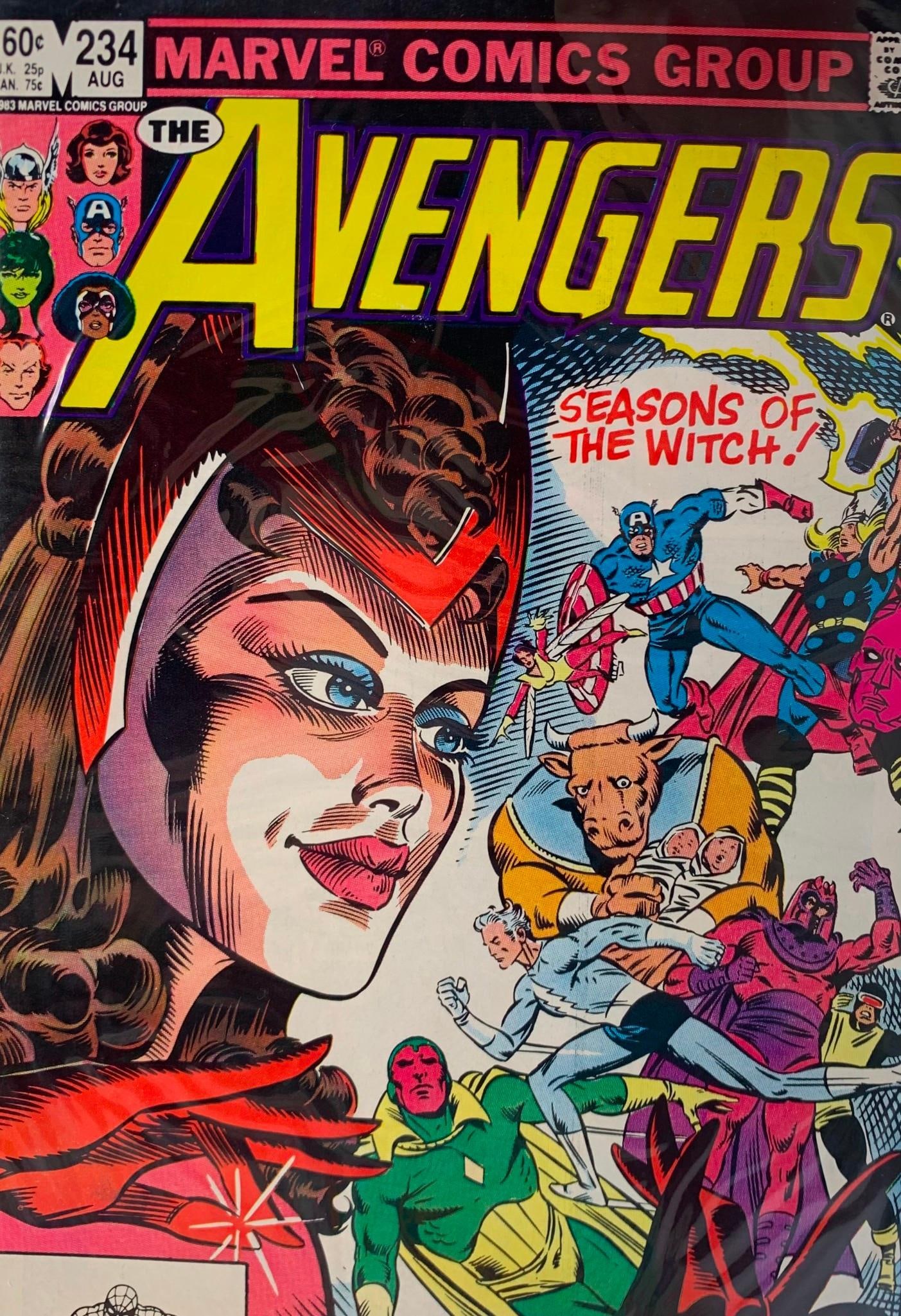 27 Vintage 60 cent to 2.95 Marvel Comics AVENGERS Comic Books (1 of 10)