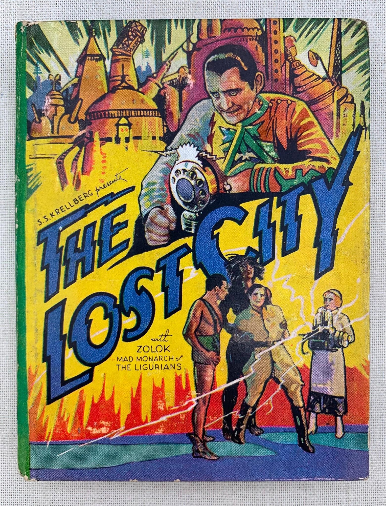 1935 Charles Reed Jones THE LOST CITY Five Star Library Photoplay Picture Book (1 of 13)