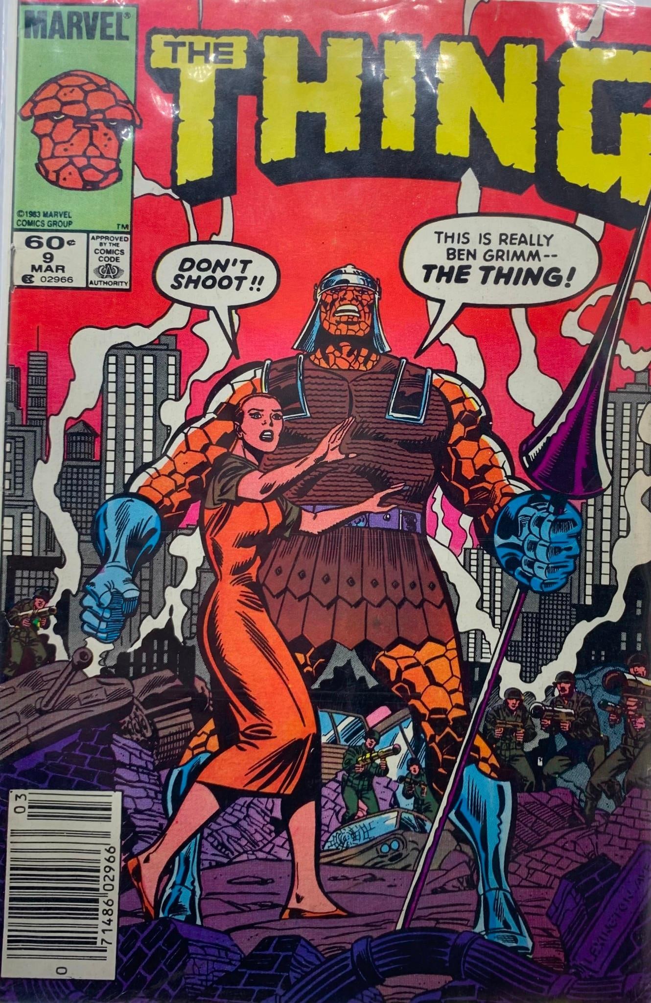 14 Vintage Marvel, DC, Vertigo THING, HAWKMAN,SHE-HULK, WONDER MAN, NEW TITANS Comic Books (1 of 7)