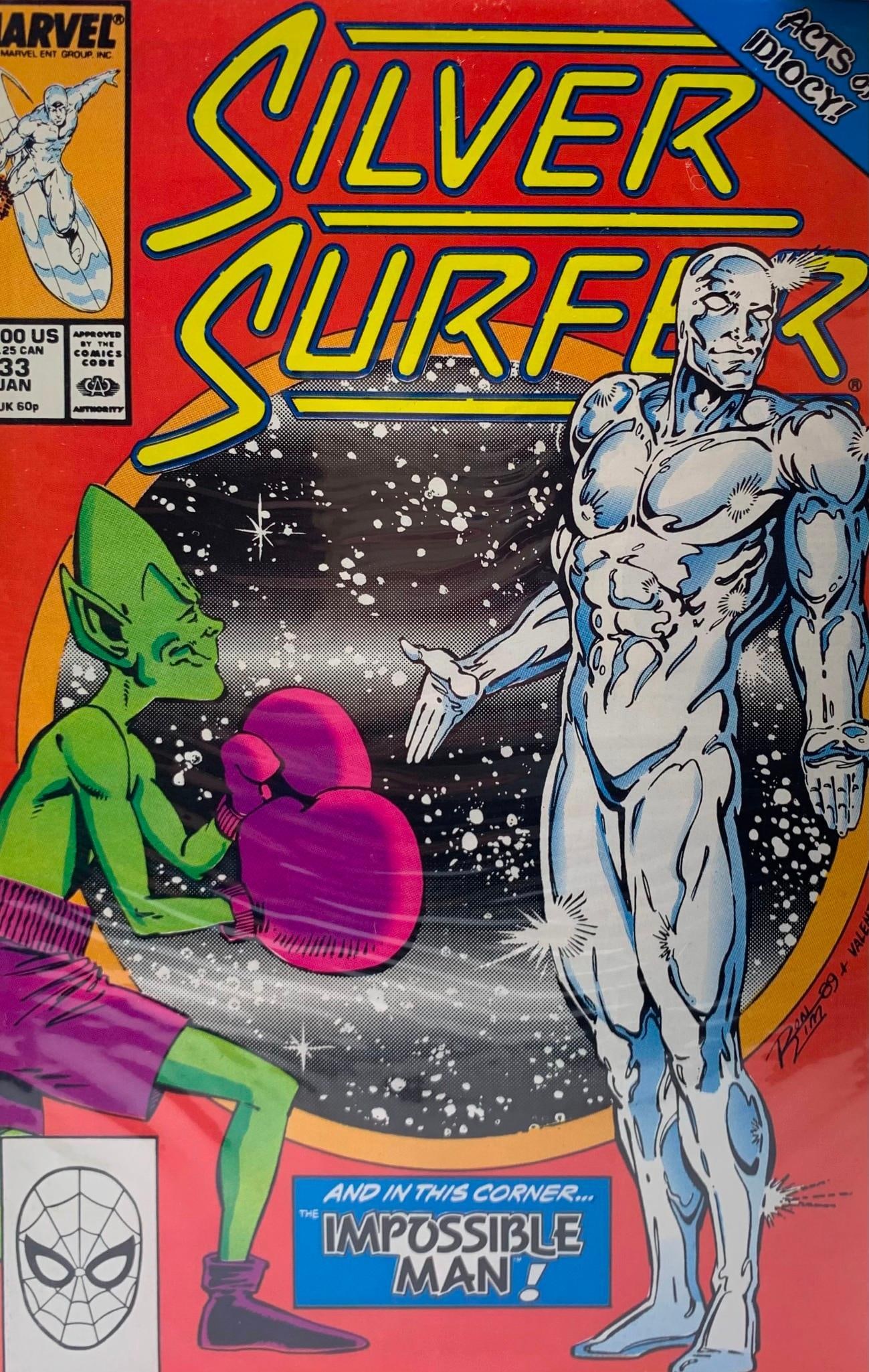 16 Vintage Marvel SILVER SURFER Comic Books (1 of 6)