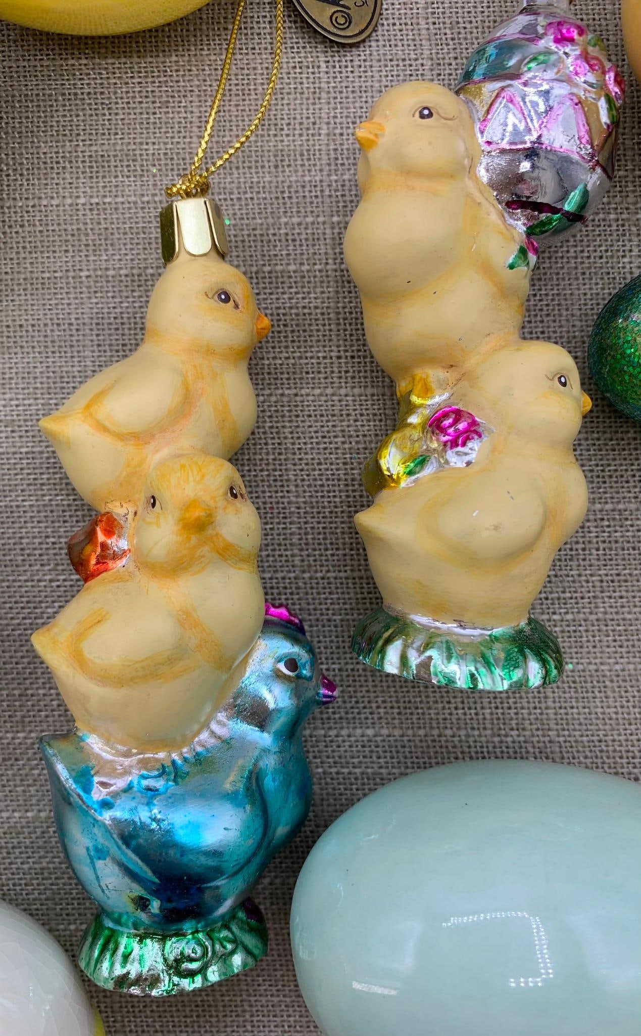 34 pc Vintage Easter Holiday Decorations - 11