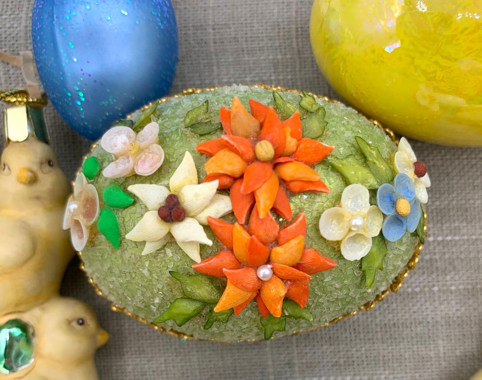 34 pc Vintage Easter Holiday Decorations - 8