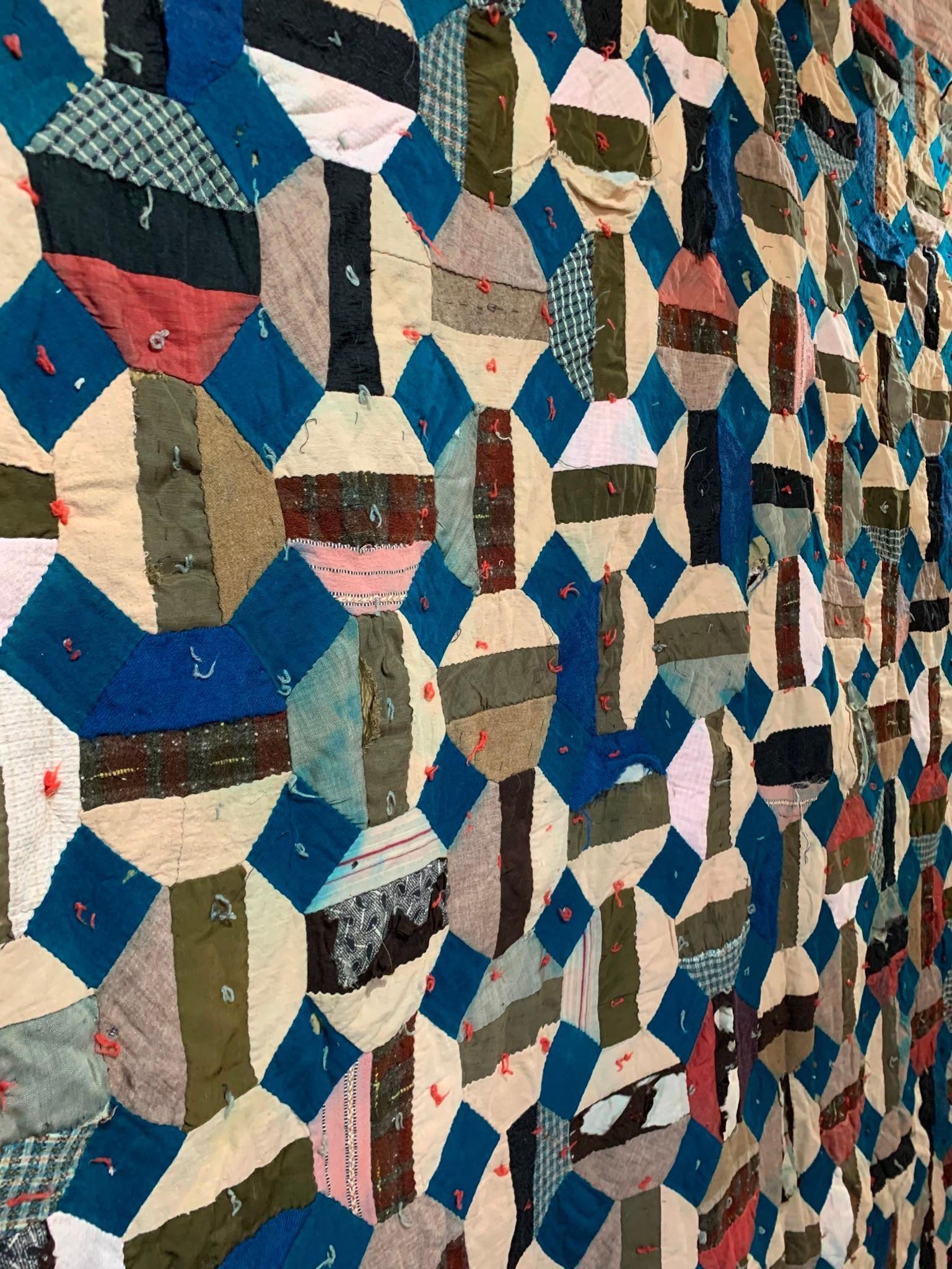 2 pc Antique to Vintage Patchwork Quilts (1 of 20)