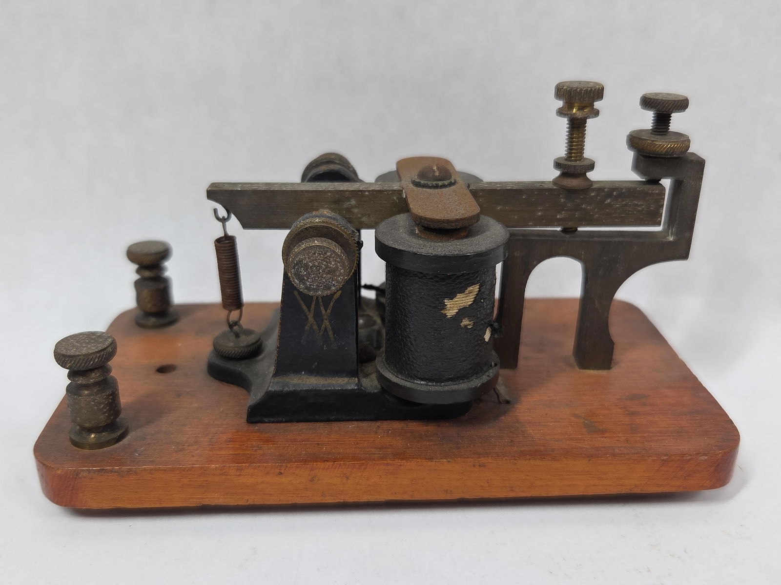 J.H. Bunnell Steel Lever Telegraph Camelback Keys all From Rail Roads and Western Union (1 of 15)