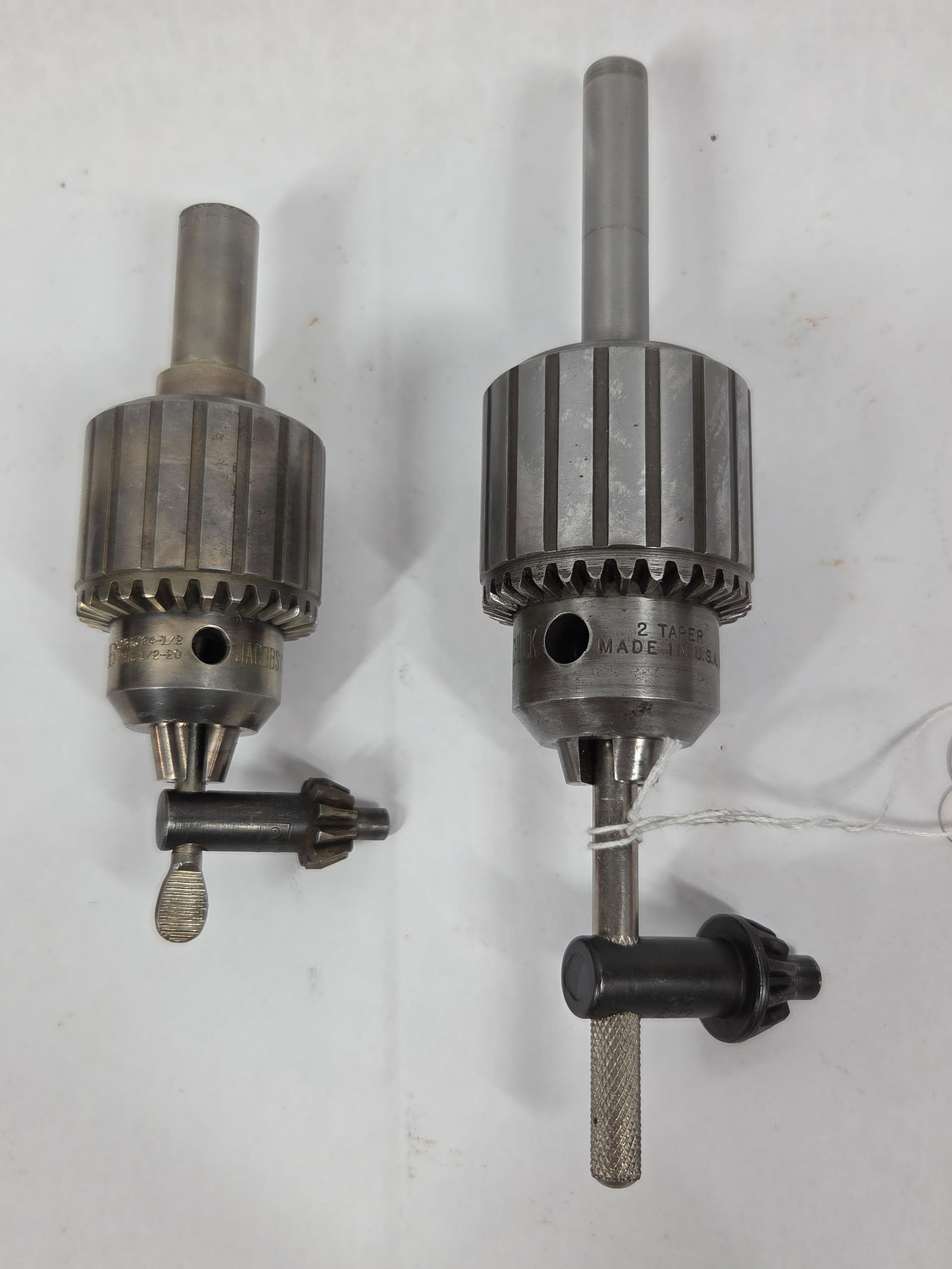 2 Jacobs Drill Chucks: #33B and 6H-2A