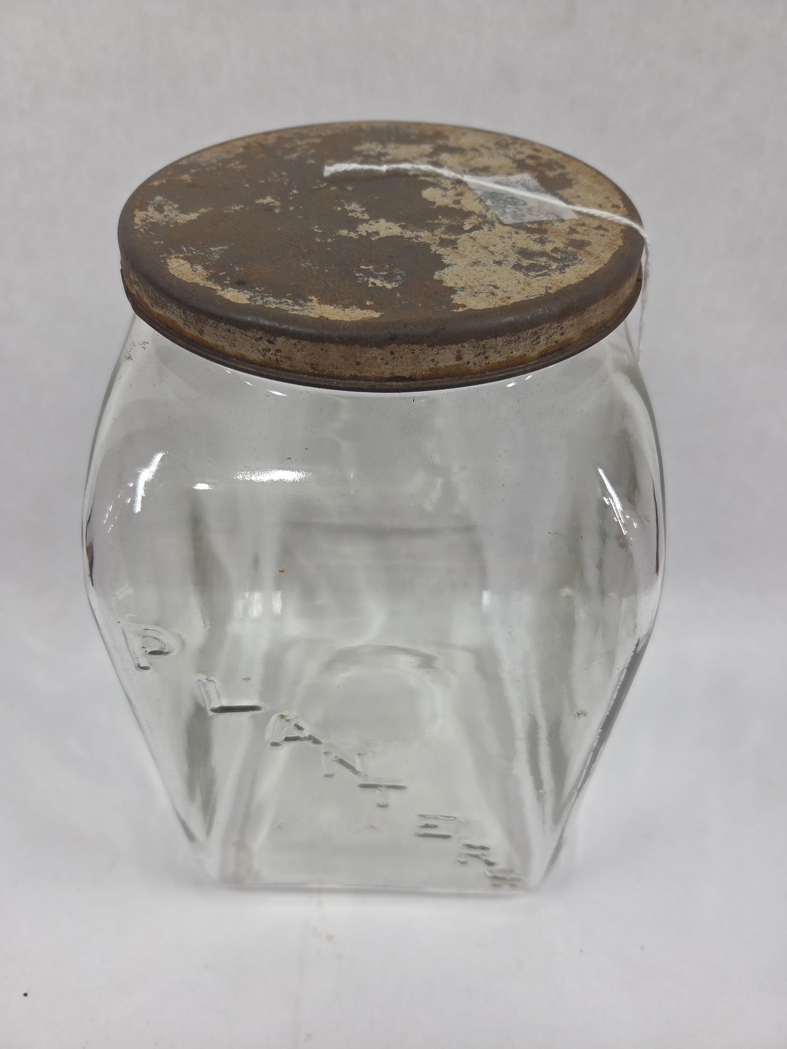 Planters Streamline Lidded Glass Country Store Counter Top Peanut Jar (1 of 7)