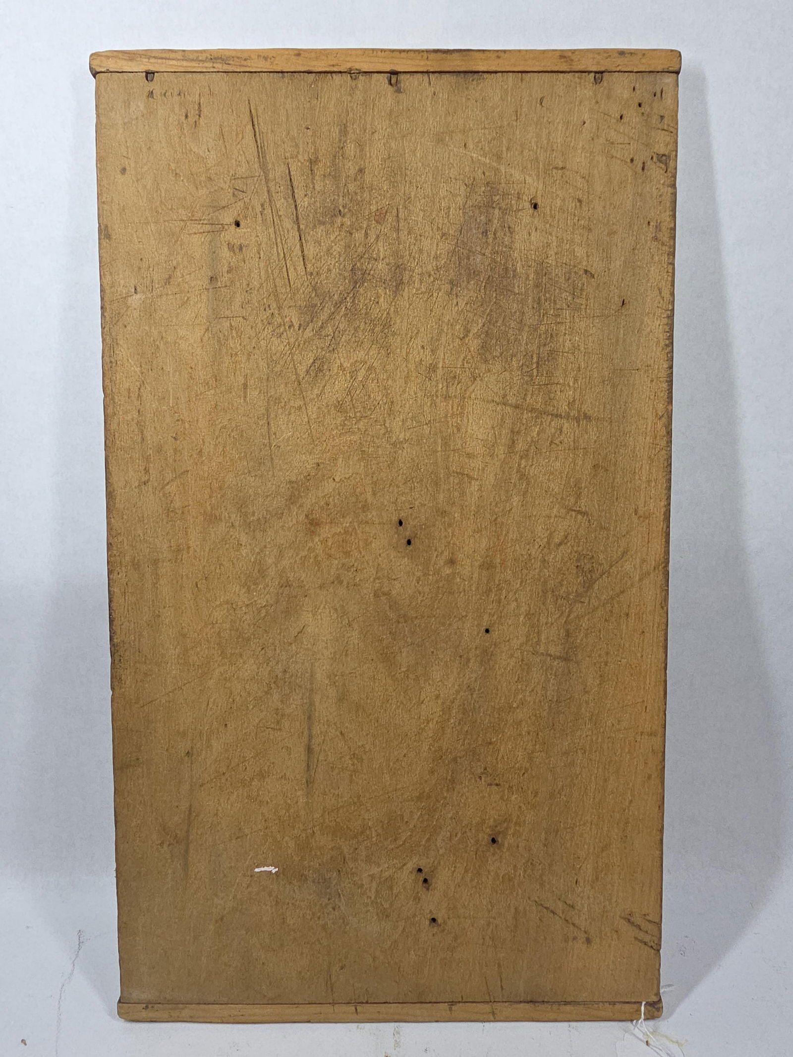 Primitive Wood Dough or Noodle Board: Great overall condition for age and usage 14.5 x 25