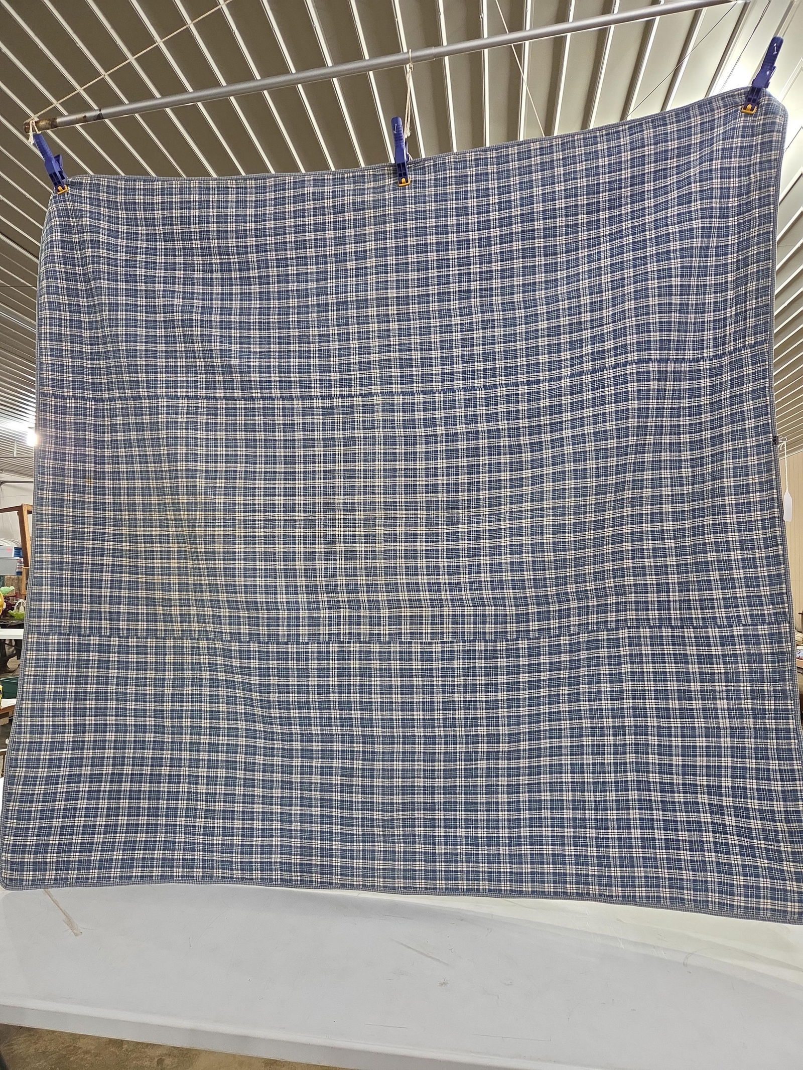 Hand Stitched Crazy Diamond Patchwork Quilt - 8