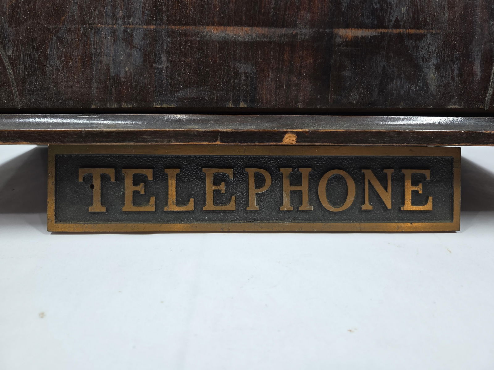 Walnut Telephone Cabinet - 2