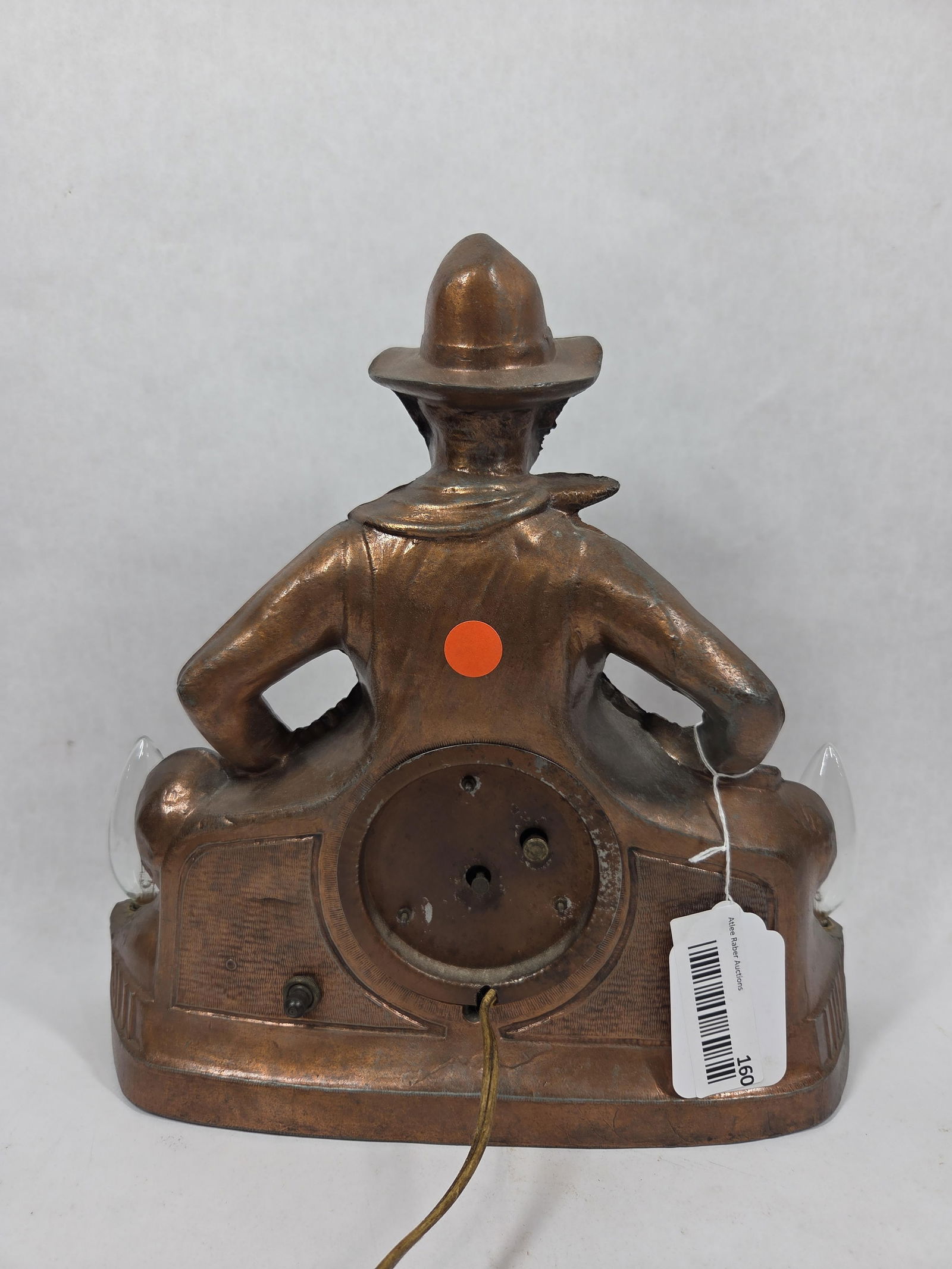 United Clock Co Will Rogers Novelty Clock - 7