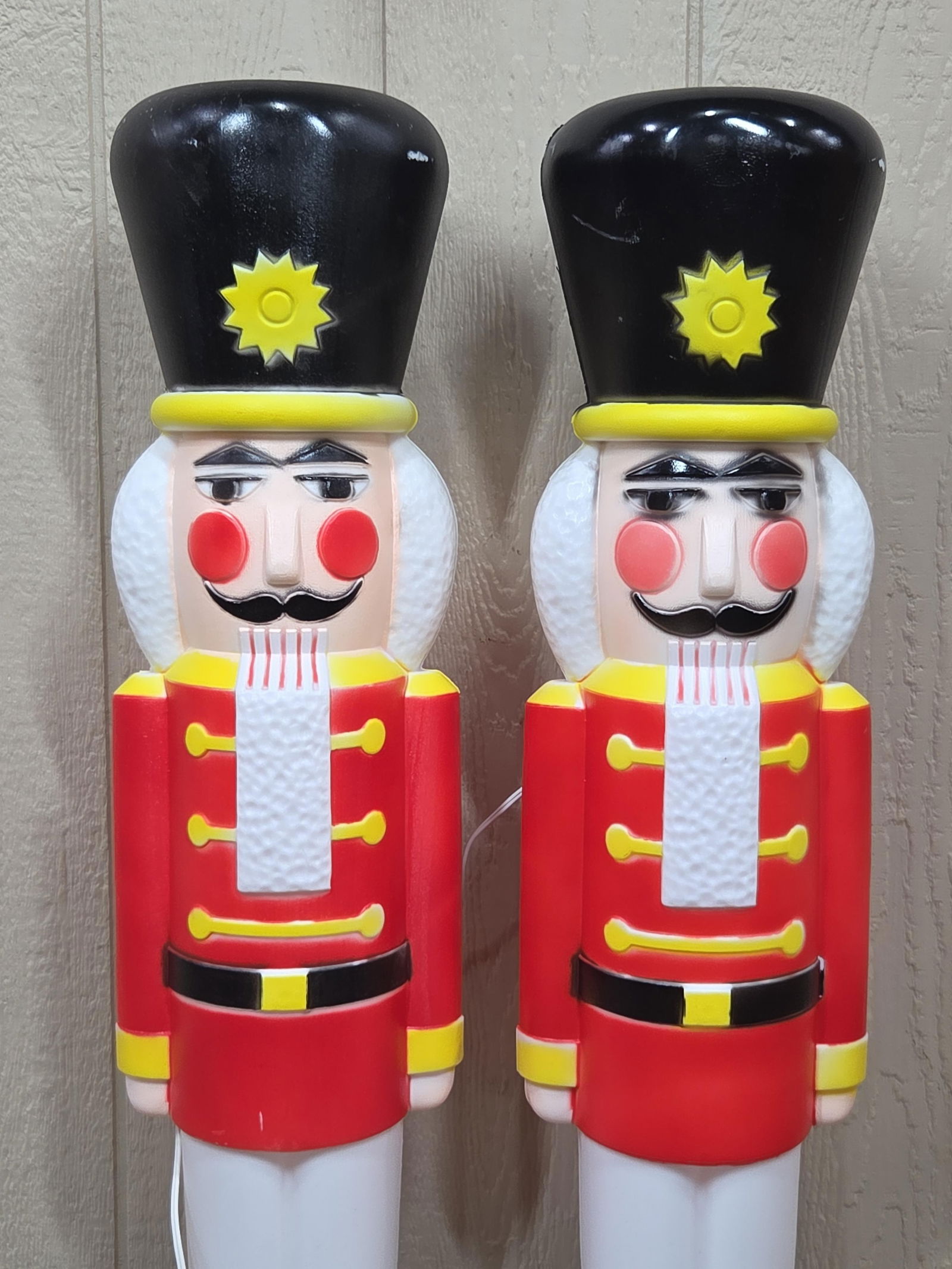 Red Suit Nutcracker Blowmolds - 2
