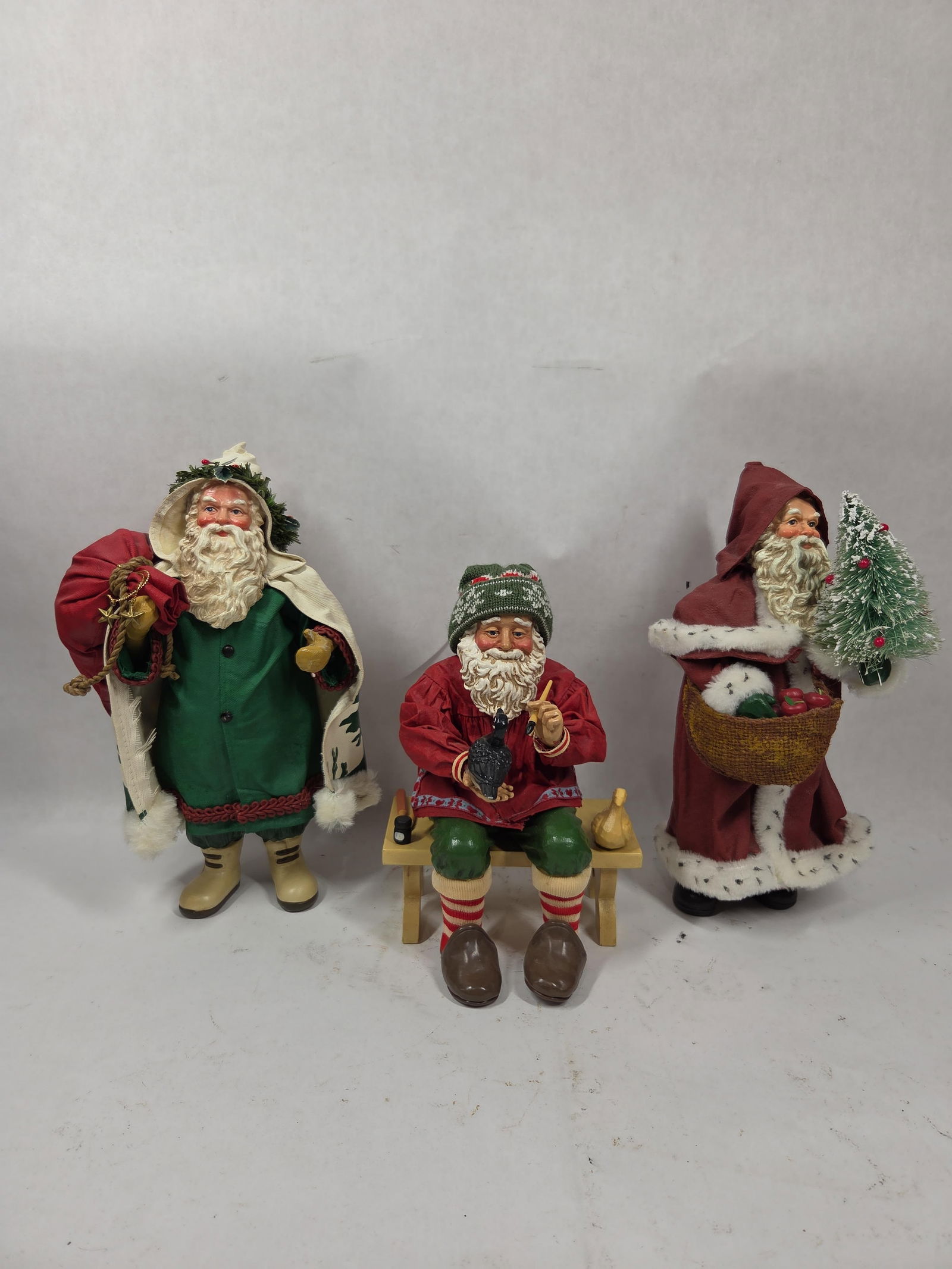 American Artist Collection Santa Clause Figures (1 of 9)