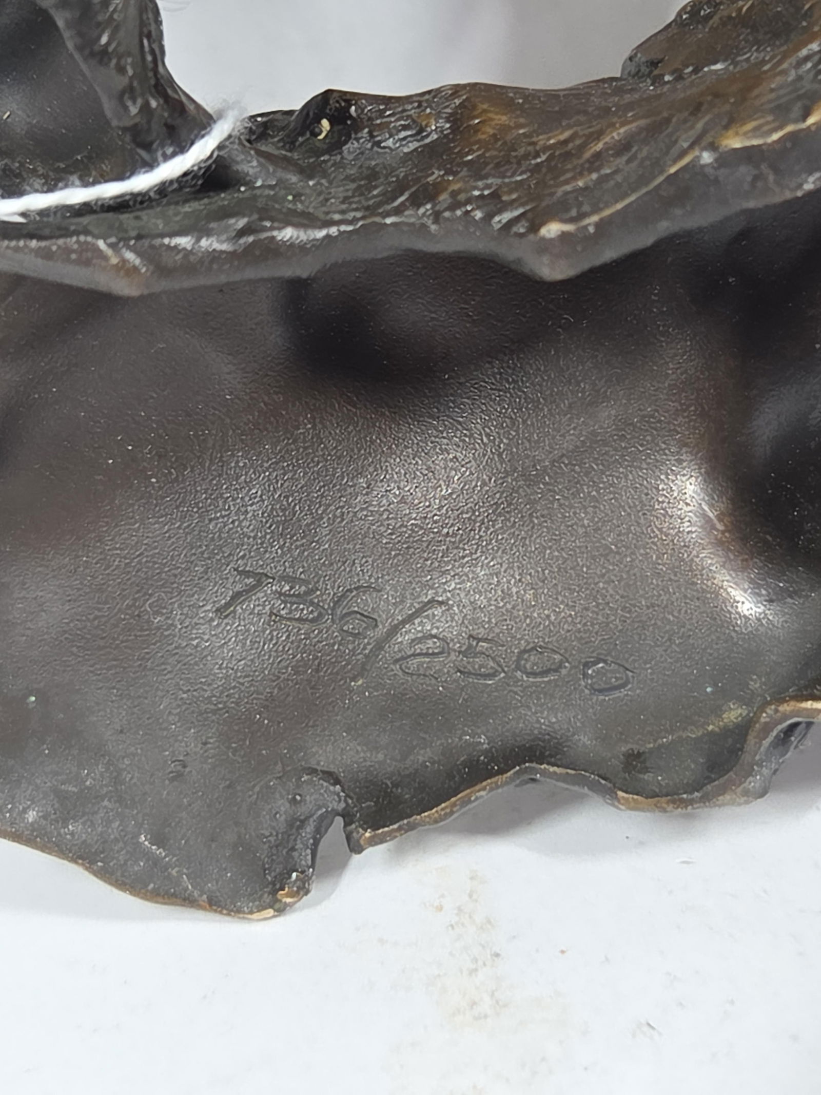 Brass Eagle Head Sculpture - 5