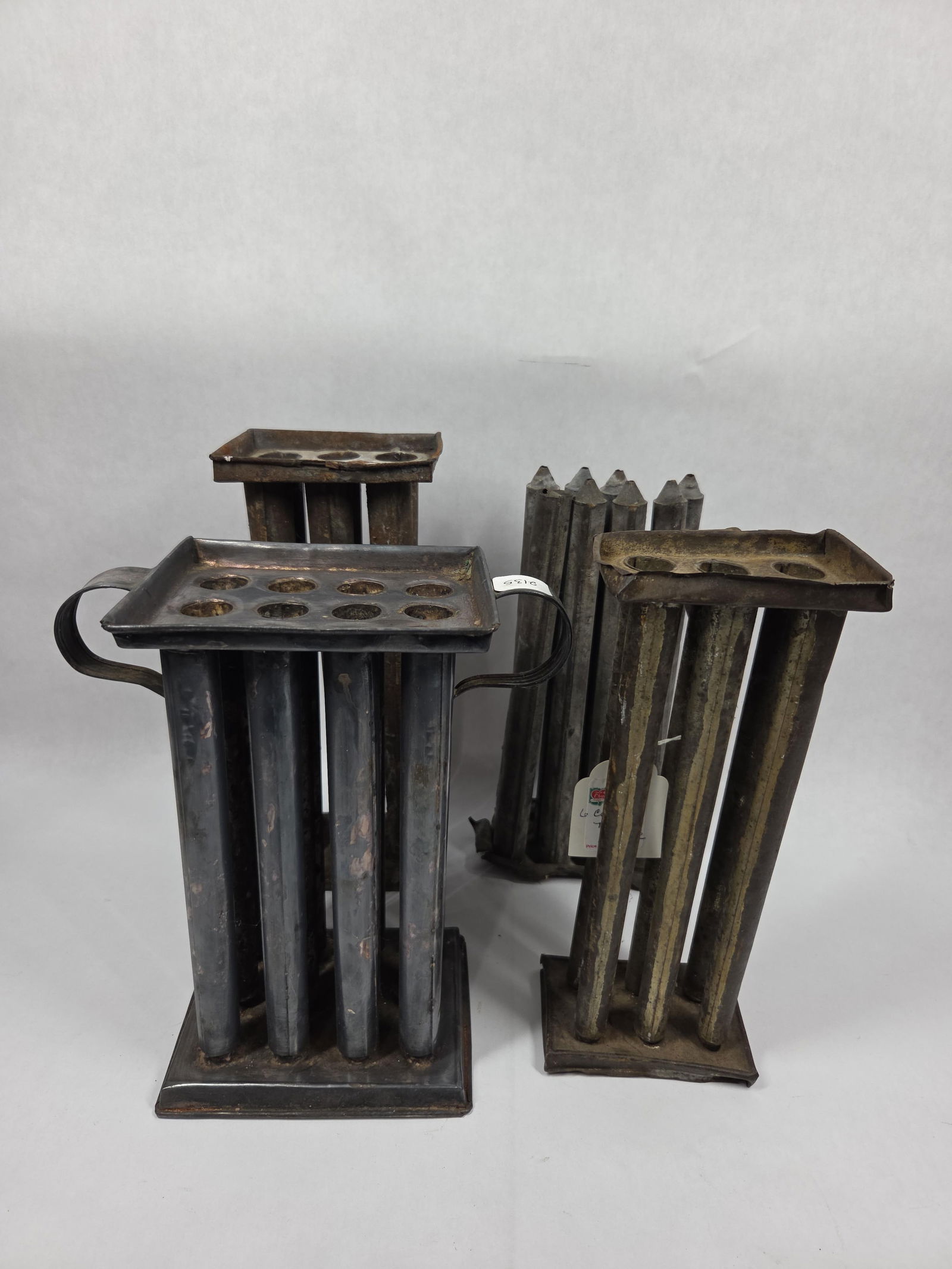 3- Multi Hole Candle Molds: Including a 8 hole, 12 hole, and 6 hole.