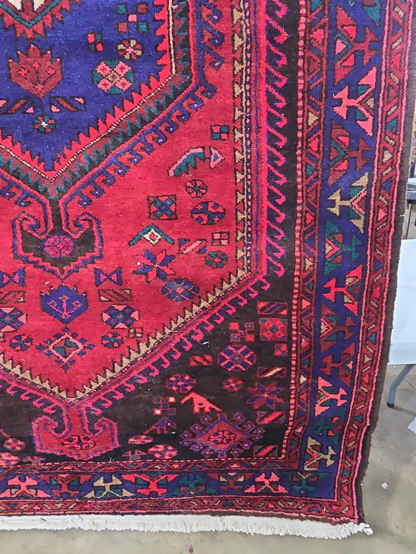 Persian Oriental Wool Rug - 5