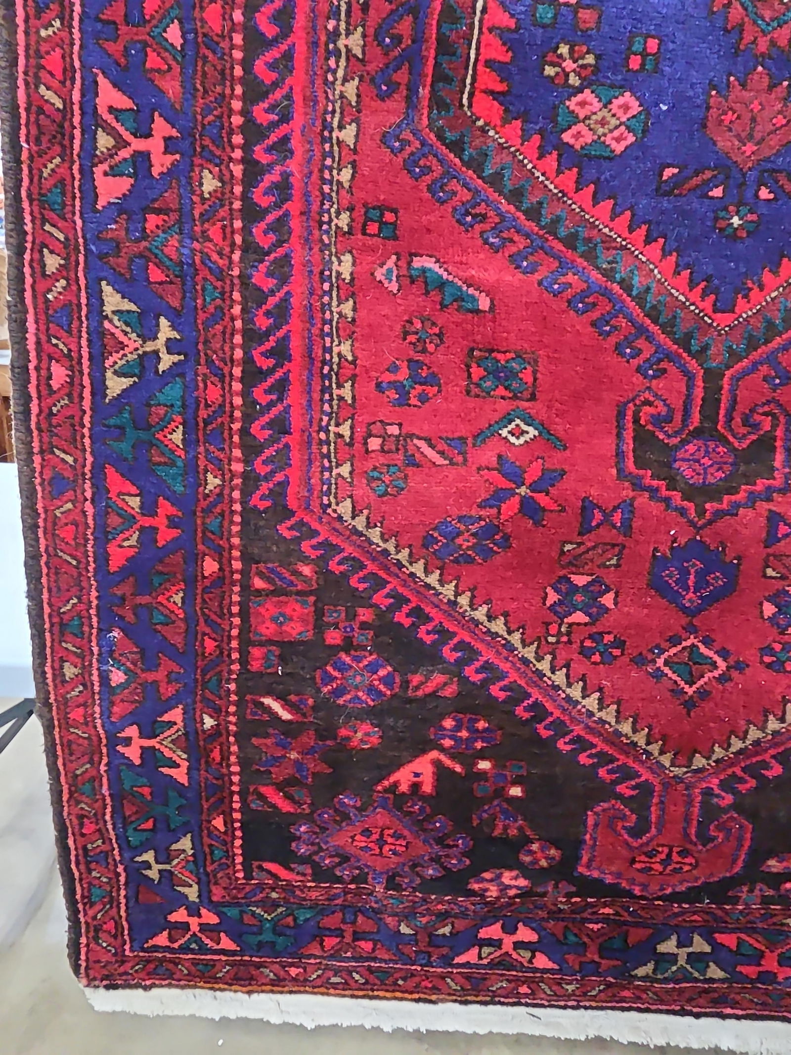 Persian Oriental Wool Rug - 6