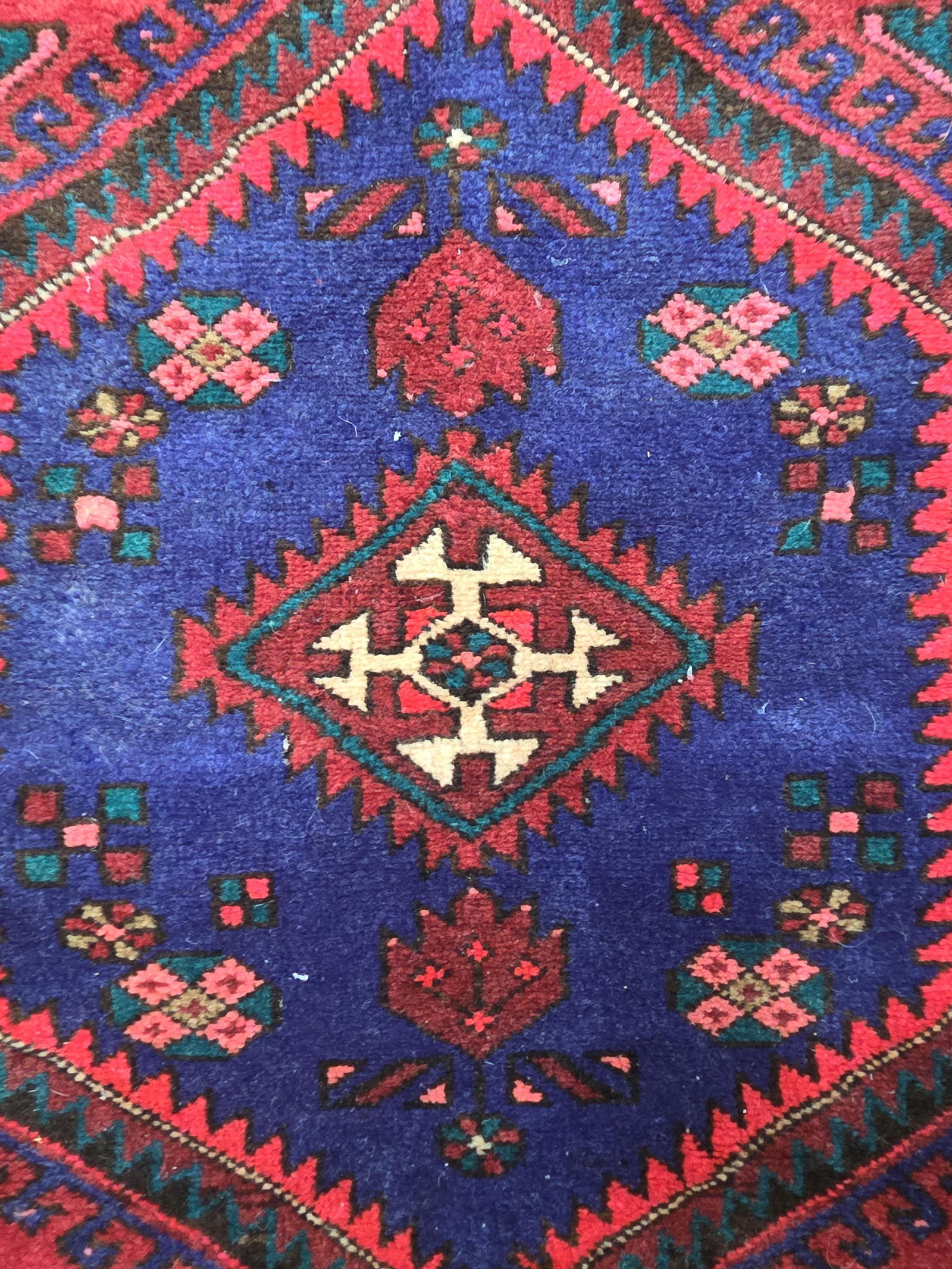 Persian Oriental Wool Rug - 7