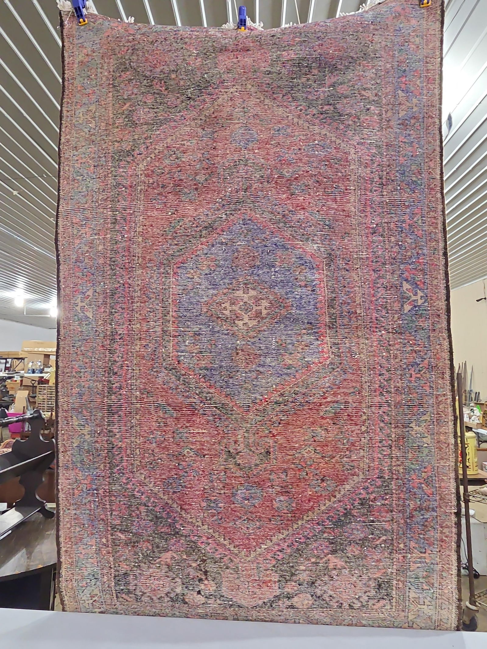Persian Oriental Wool Rug - 8