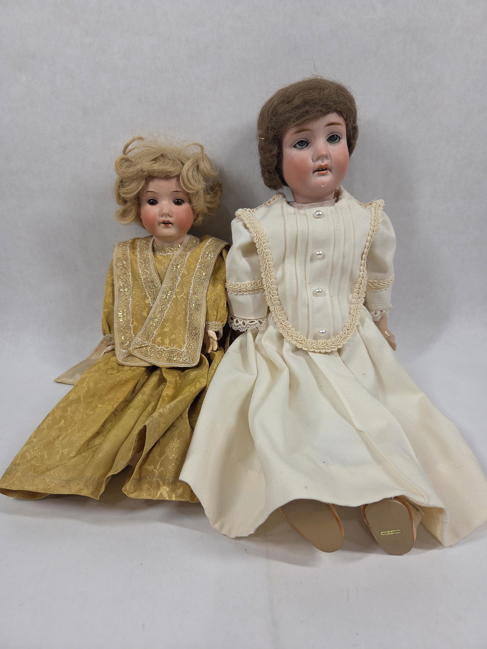 German Bisque Head Dolls (1 of 8)