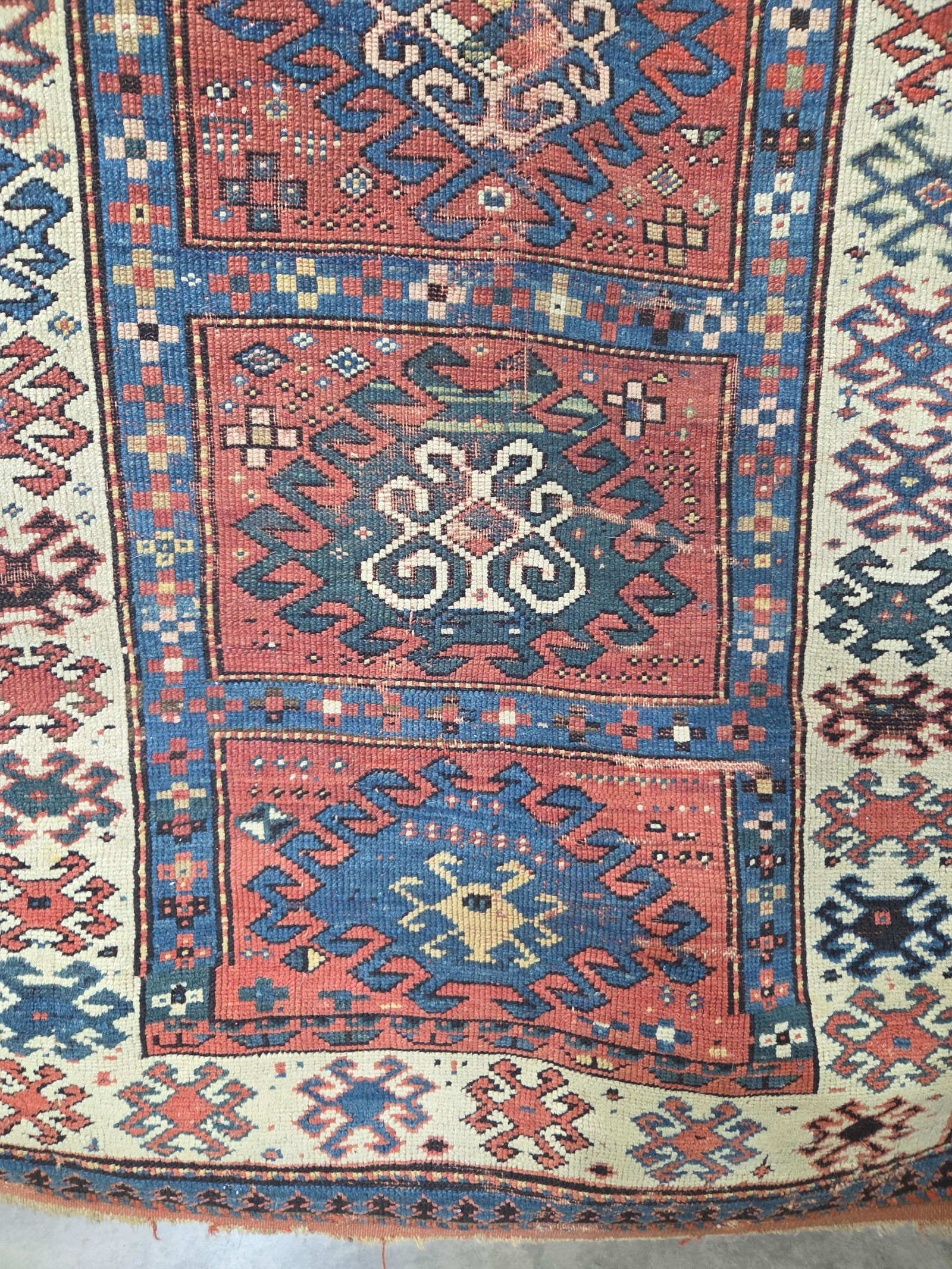 Persian Hand Knotted Yalameh Wool Rug (1 of 8)